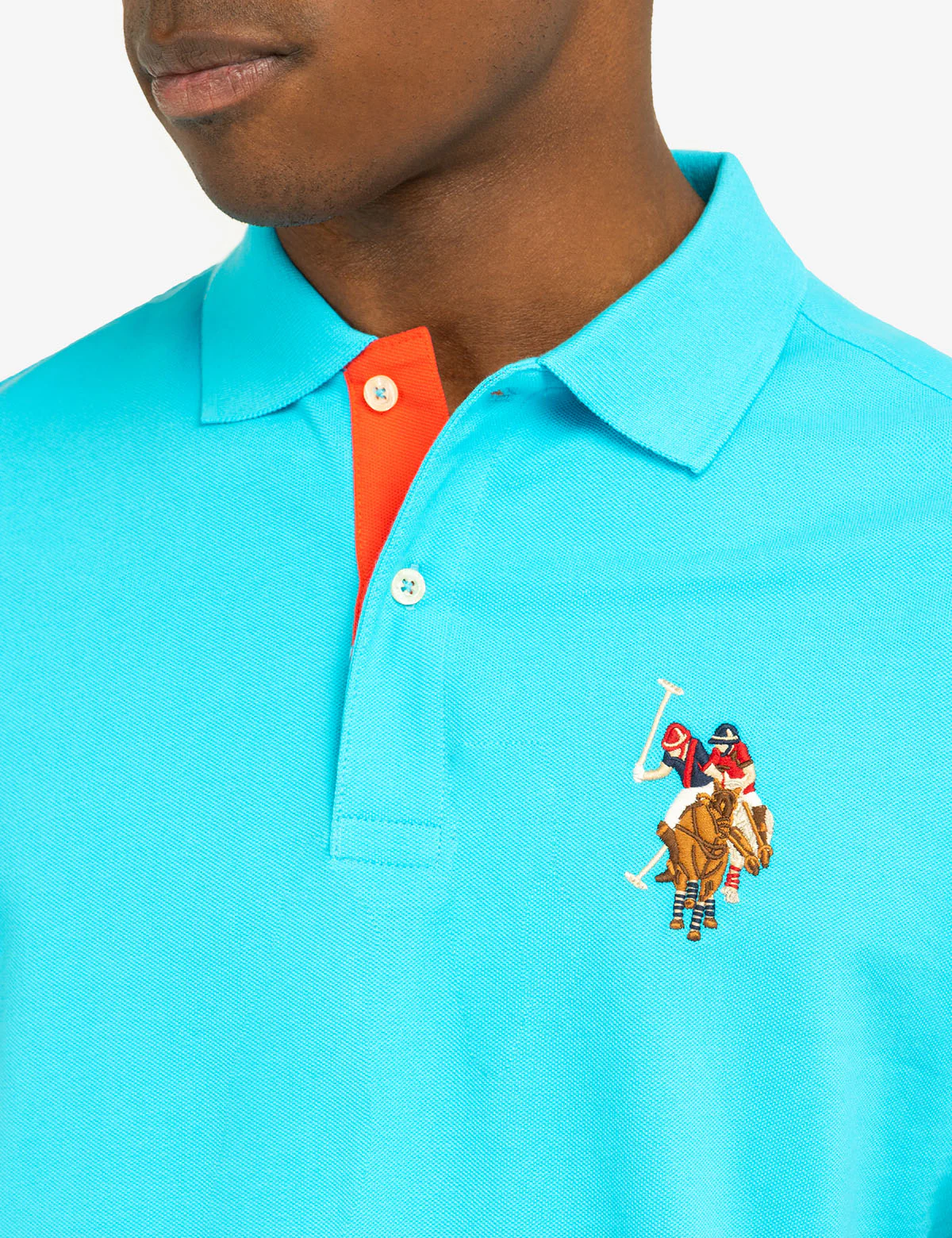 MULTI COLOR BIG LOGO POLO SHIRT - Image 8