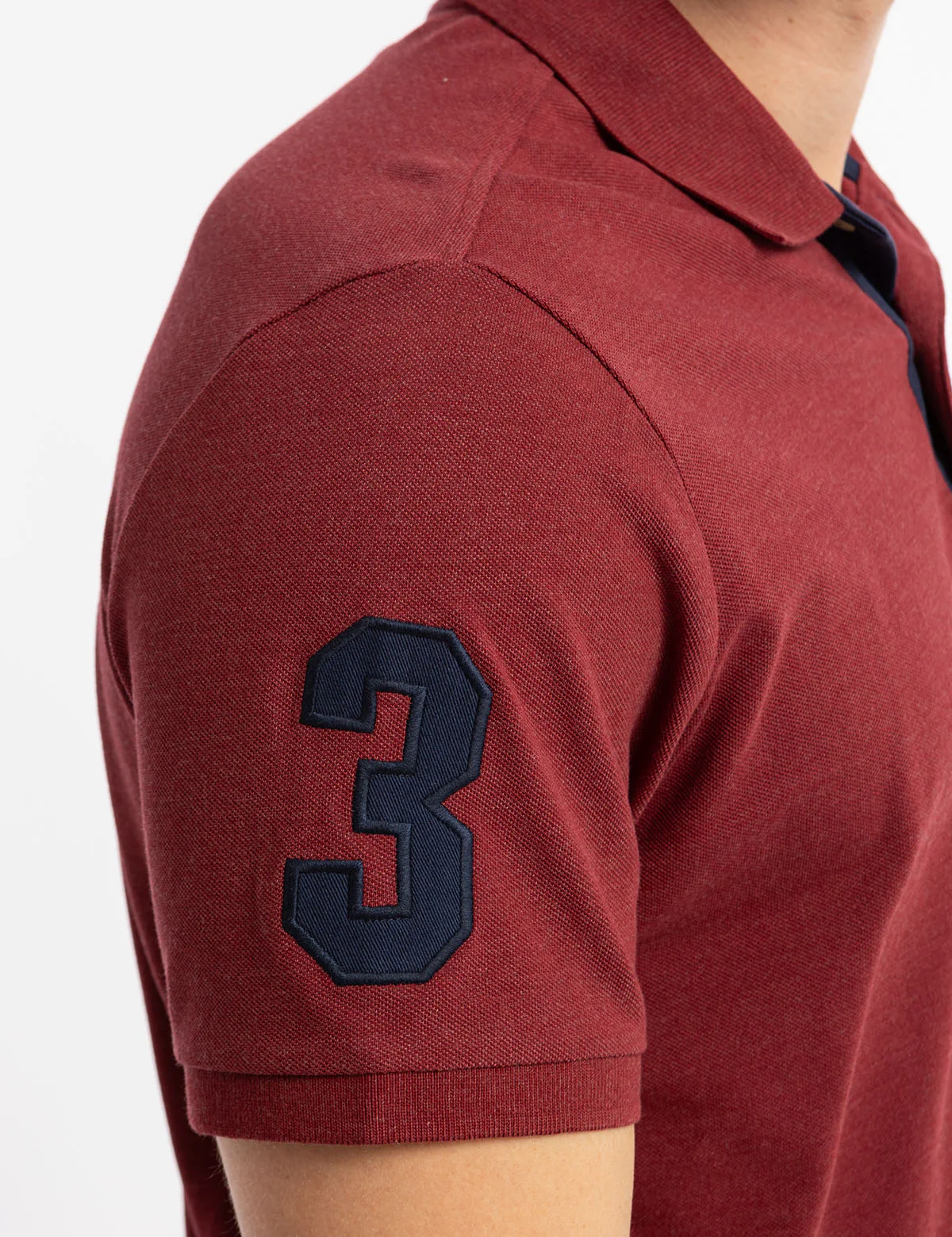 MULTI COLOR BIG LOGO SOLID POLO SHIRT - Image 10
