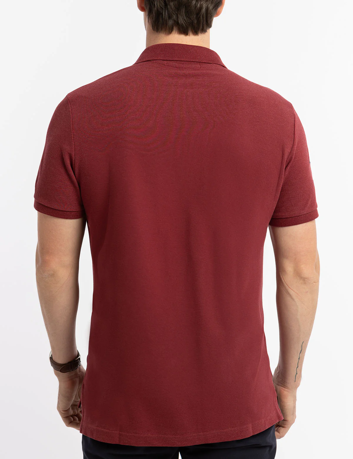 MULTI COLOR BIG LOGO SOLID POLO SHIRT - Image 11