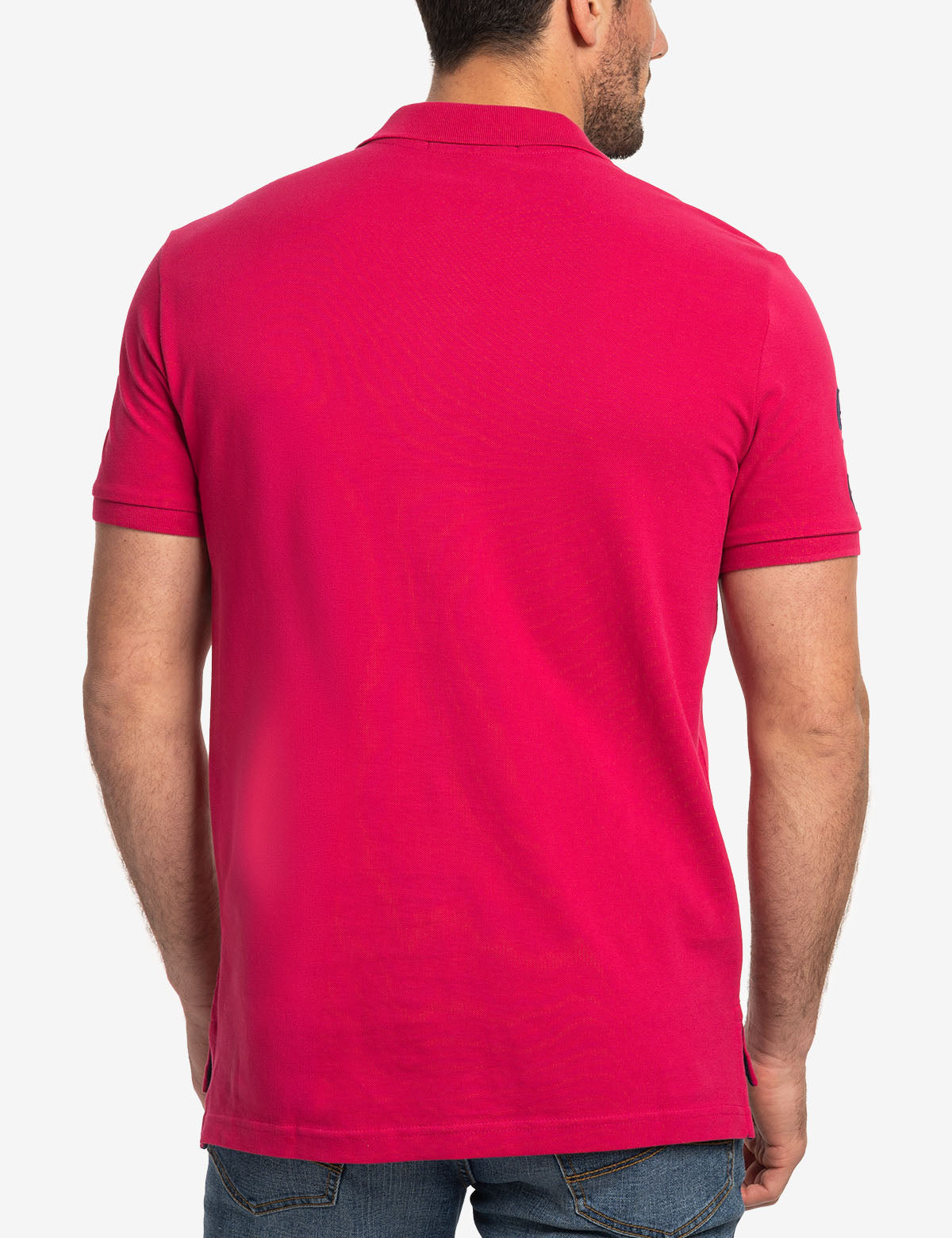 MULTI COLOR BIG LOGO SOLID POLO SHIRT - Image 19