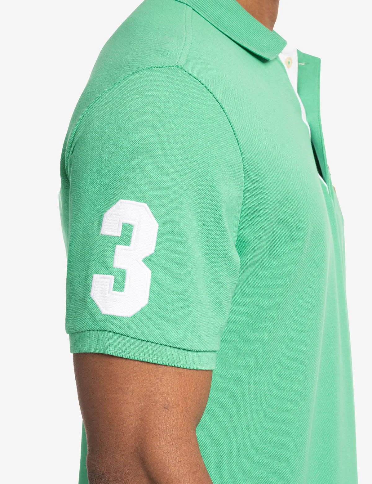 MULTI COLOR BIG LOGO SOLID POLO SHIRT - Image 23