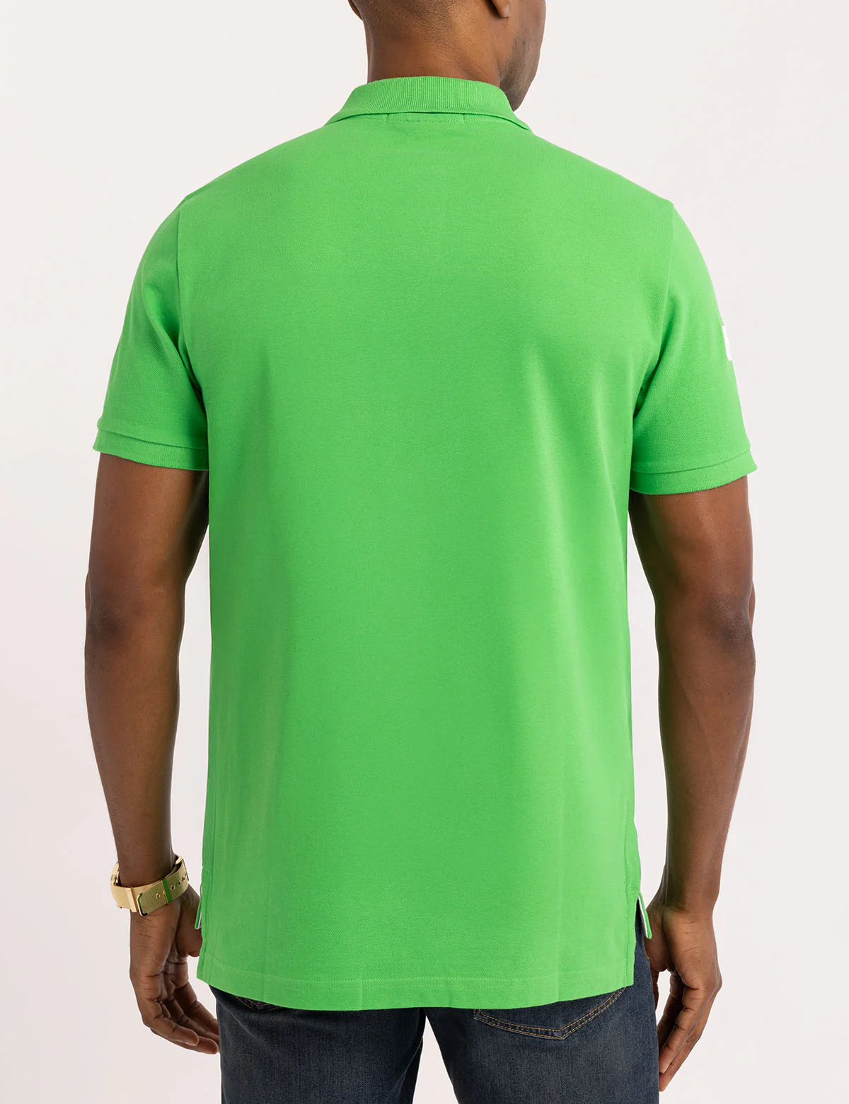 MULTI COLOR BIG LOGO SOLID POLO SHIRT - Image 18