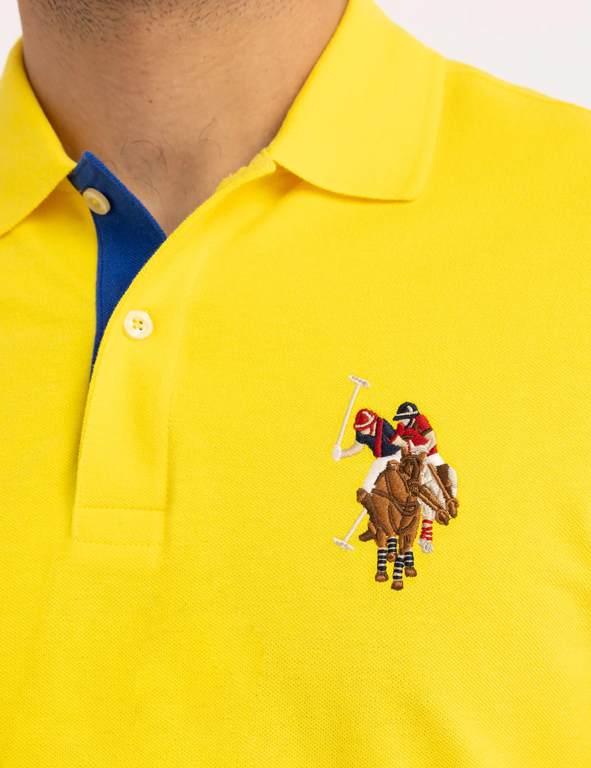 MULTI COLOR BIG LOGO SOLID POLO SHIRT - Image 28