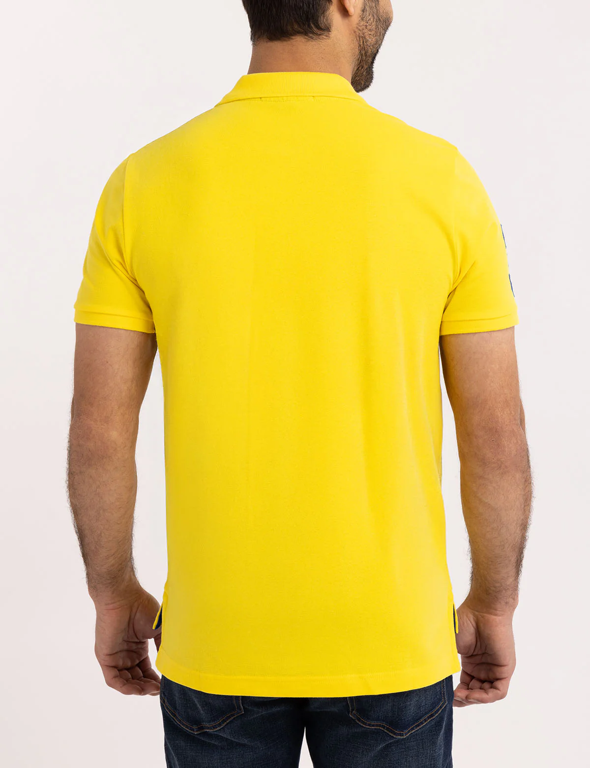 MULTI COLOR BIG LOGO SOLID POLO SHIRT - Image 29