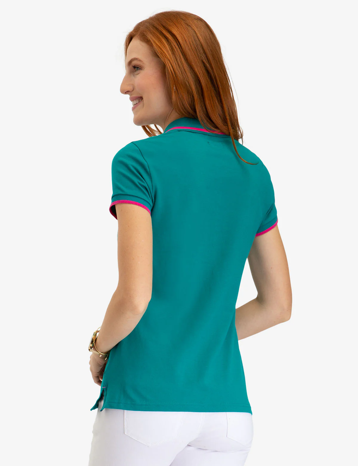 MULTI TONAL BIG LOGO POLO SHIRT - Image 4