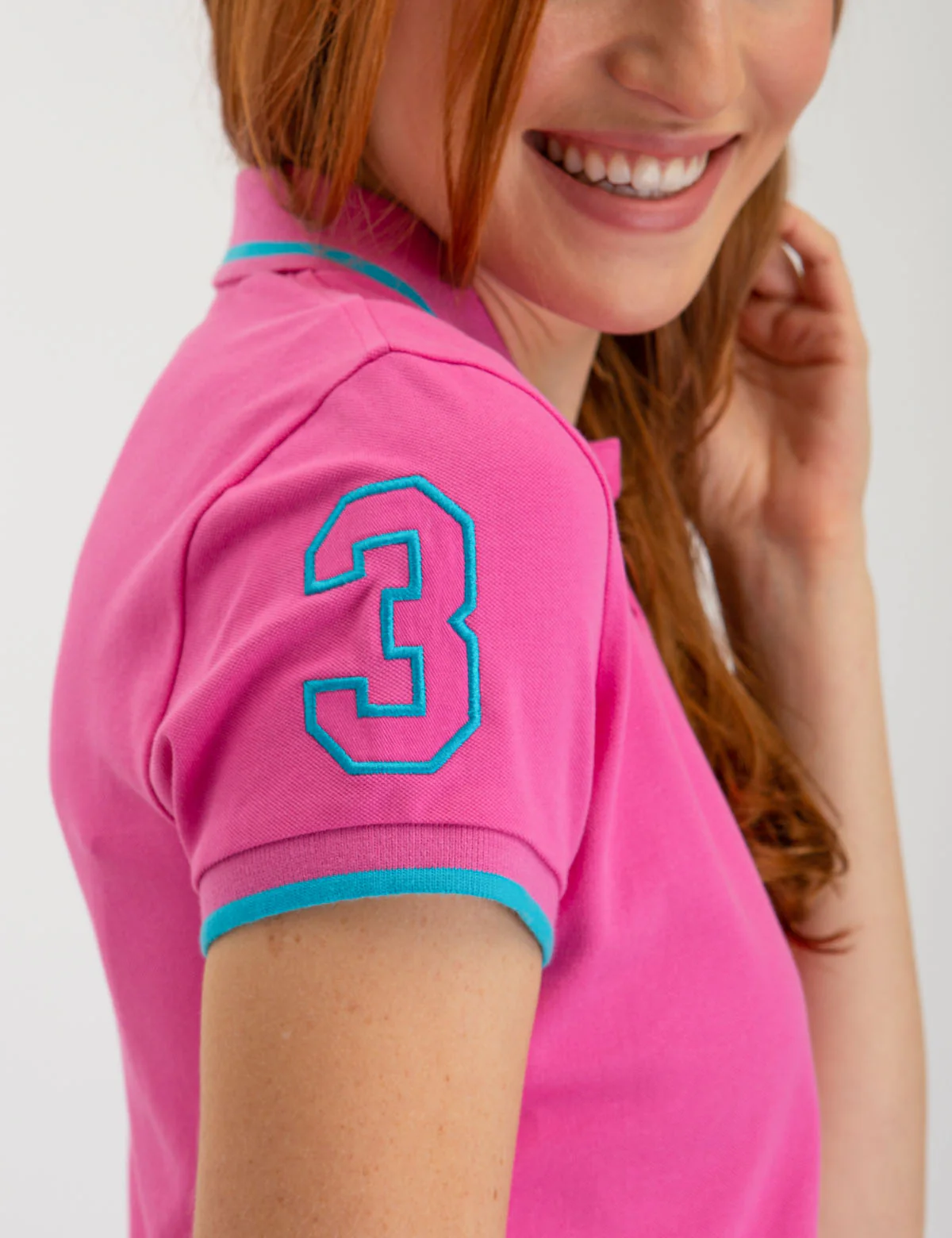 MULTI TONAL BIG LOGO POLO SHIRT - Image 8