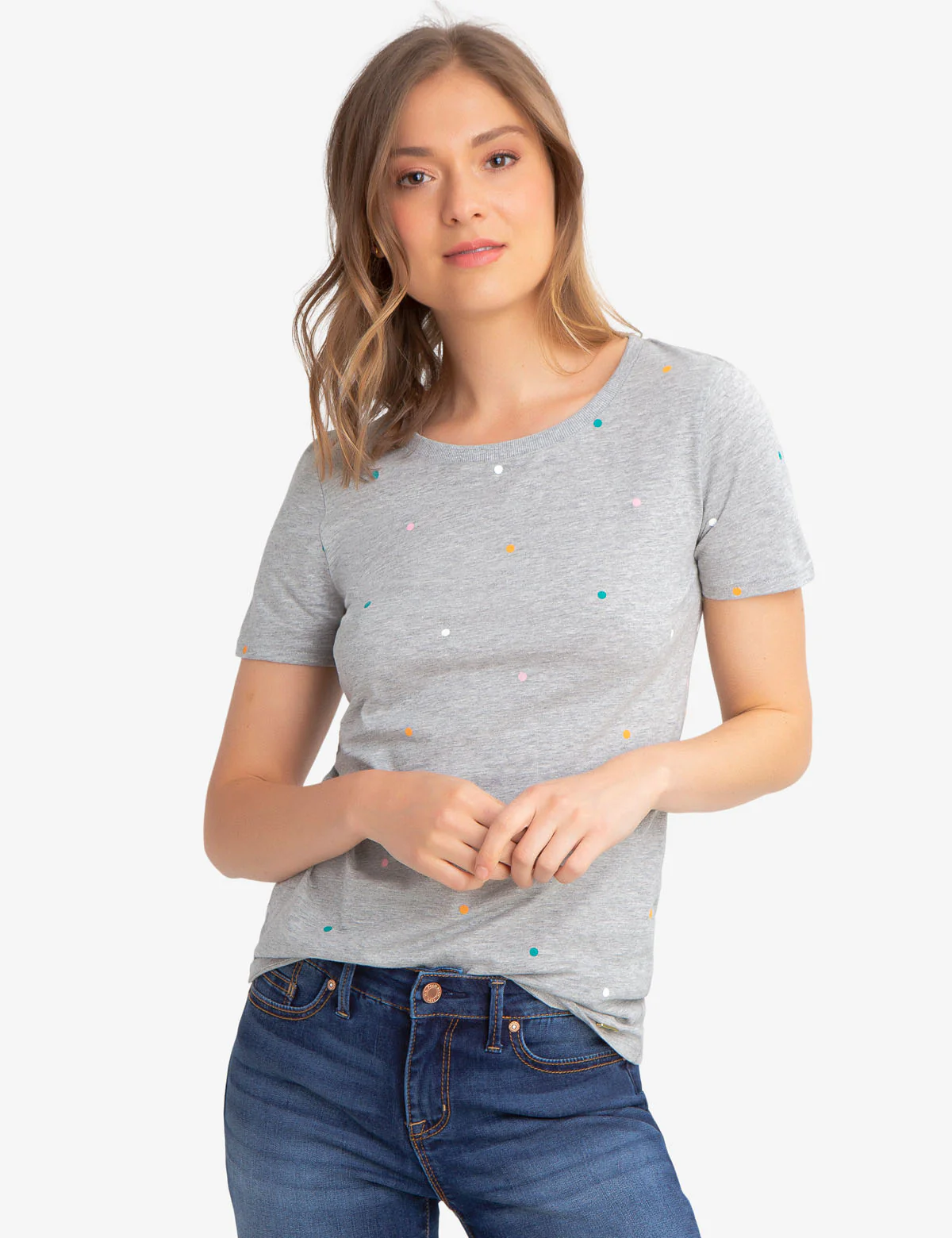 MULTI-COLOR DOT T-SHIRT