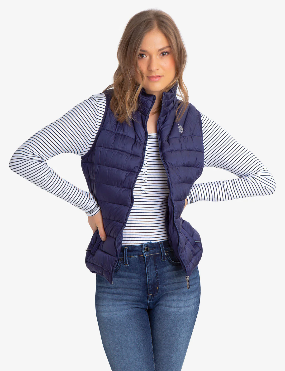 FAUX FUR LINED PUFFER VEST - Image 4