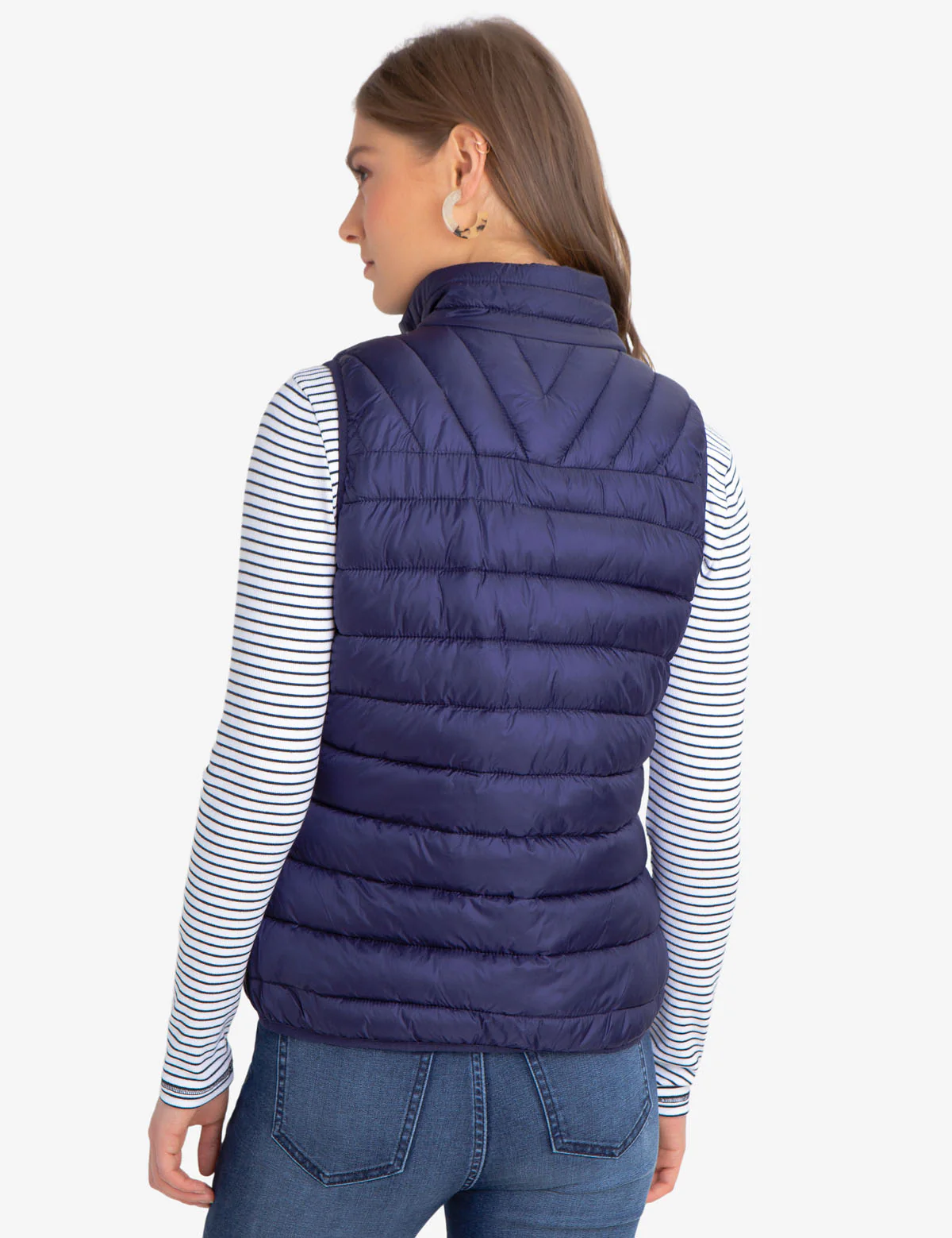 FAUX FUR LINED PUFFER VEST - Image 7