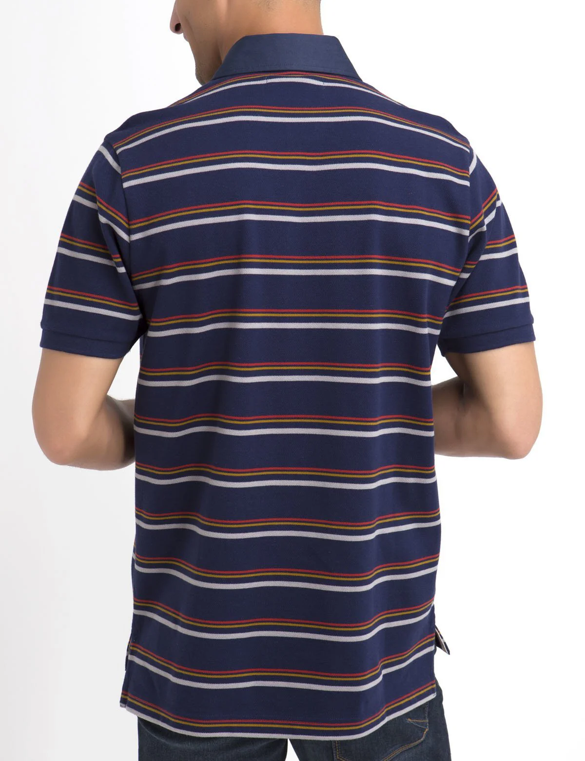 MULTI STRIPED POLO SHIRT - Image 3