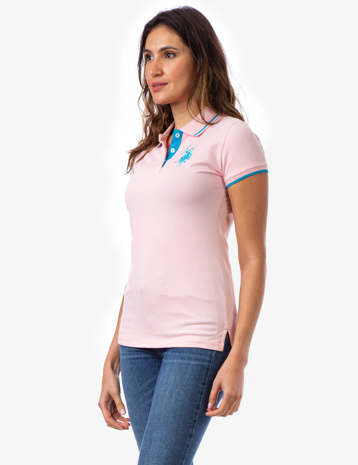 MULTI TONAL BIG LOGO POLO SHIRT - Image 9