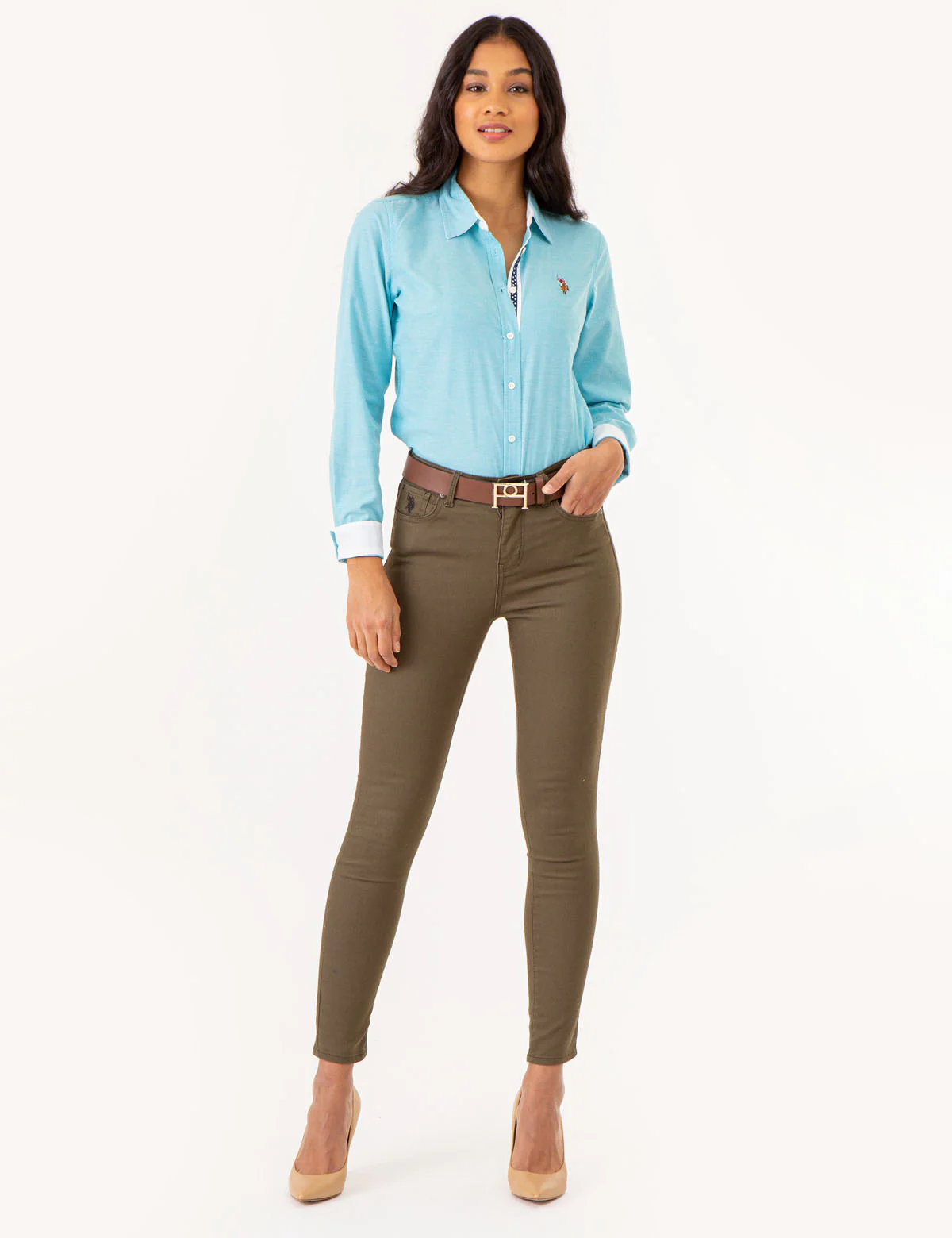 MULTI TONAL SMALL LOGO OXFORD SHIRT - Image 2