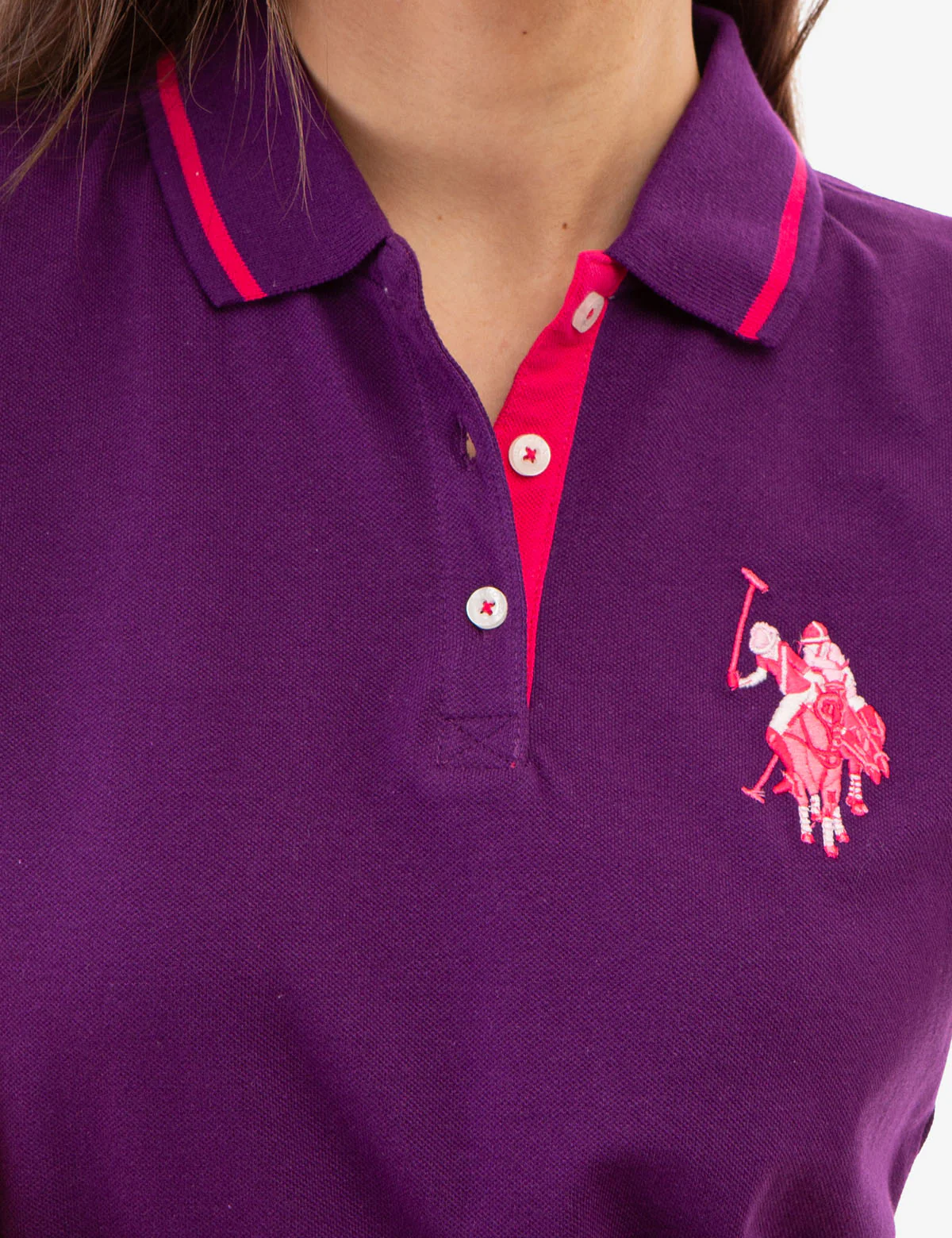 MULTI-TONAL LOGO SOLID POLO SHIRT - Image 13