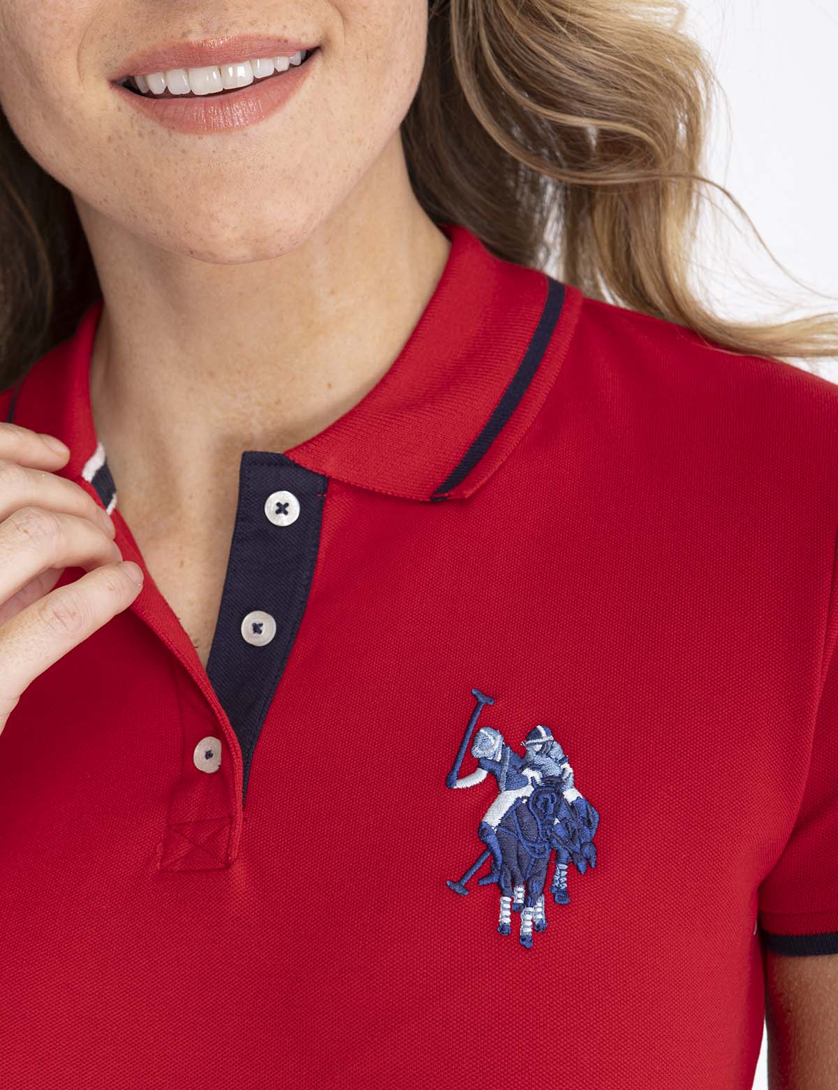 MULTI-TONAL LOGO SOLID POLO SHIRT - Image 13
