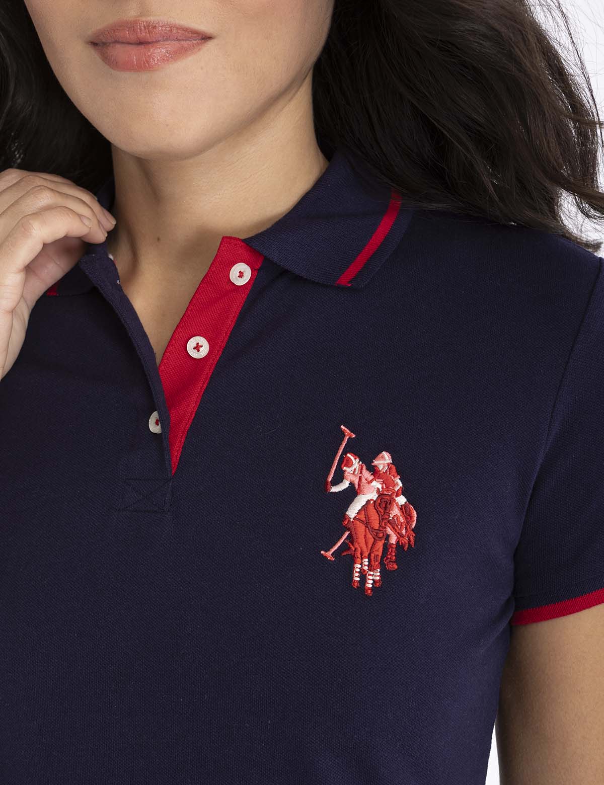 MULTI-TONAL LOGO SOLID POLO SHIRT - Image 18