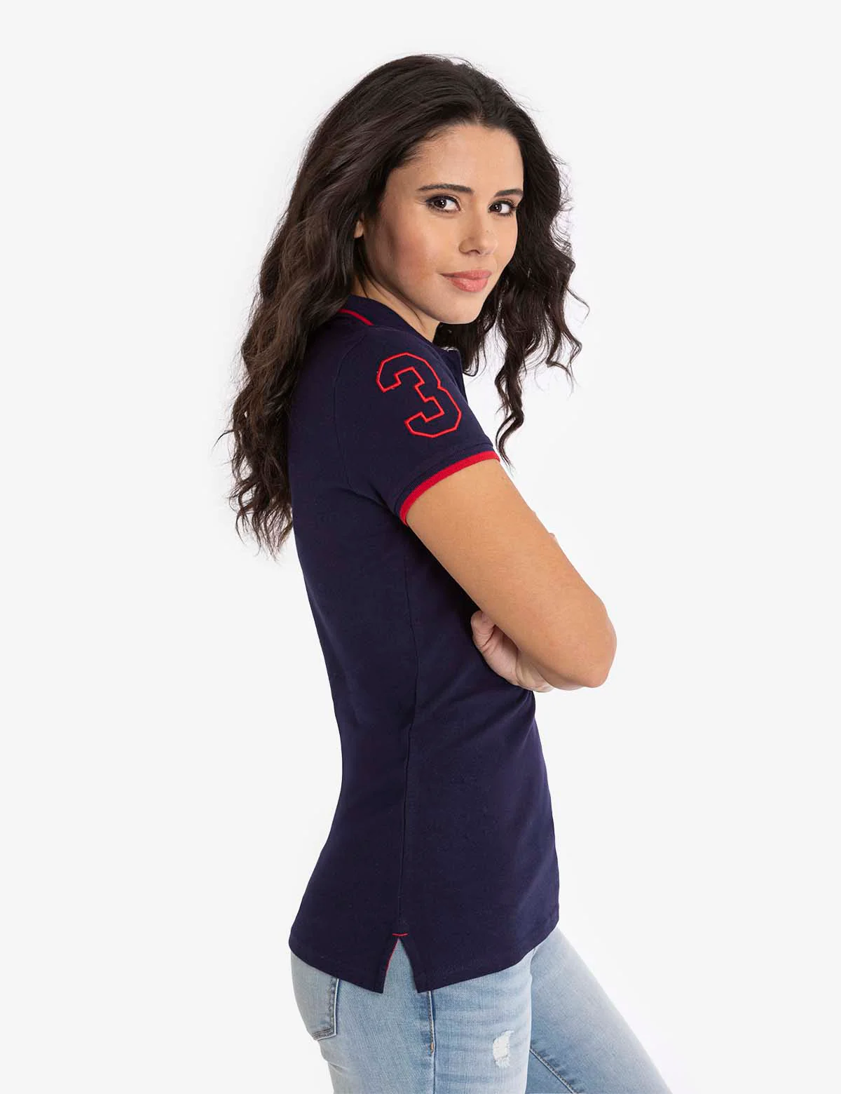 MULTI-TONAL LOGO SOLID POLO SHIRT - Image 20