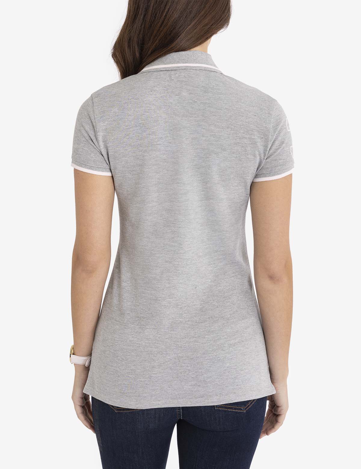 MULTI-TONAL LOGO SOLID POLO SHIRT - Image 27