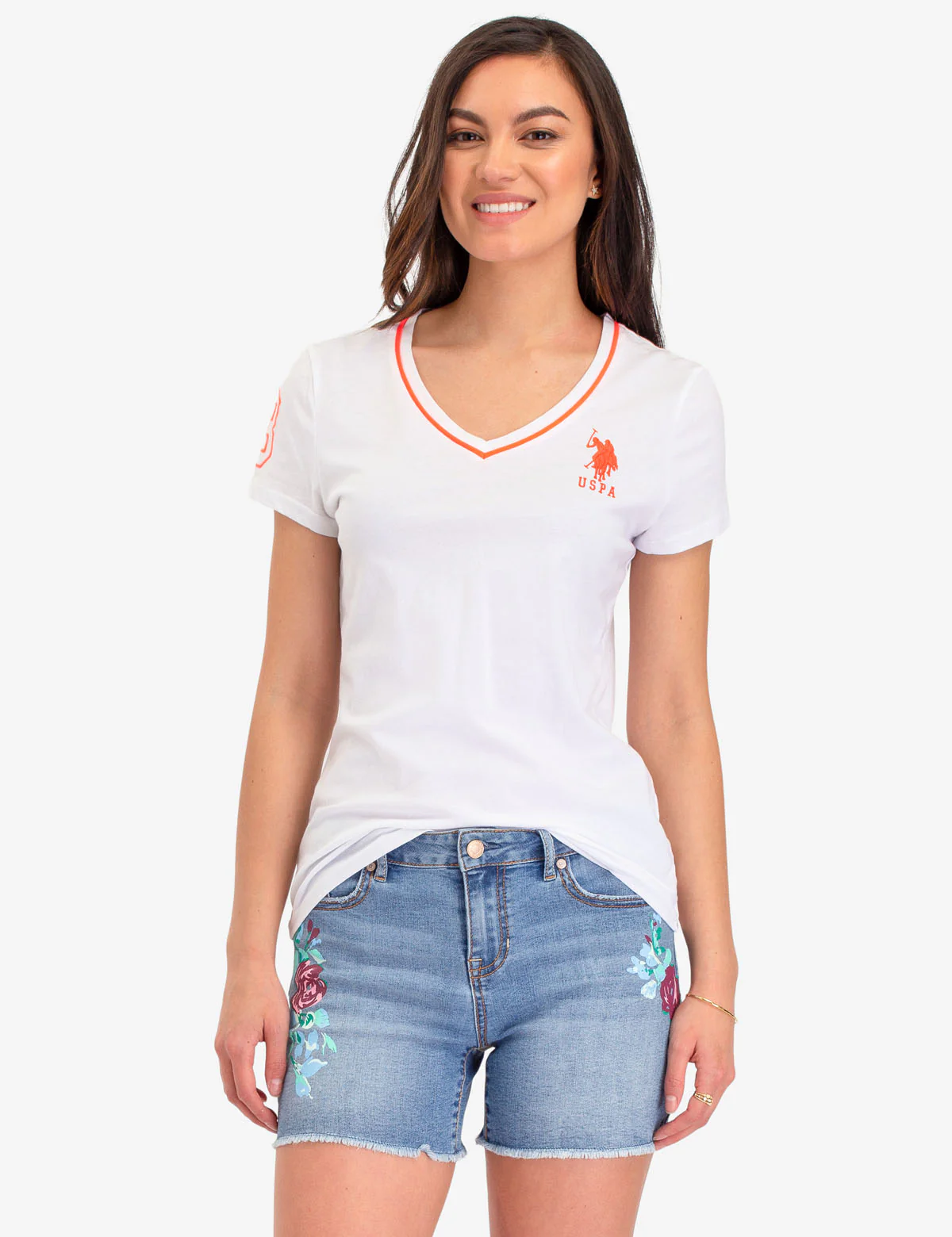 NEON V-NECK T-SHIRT