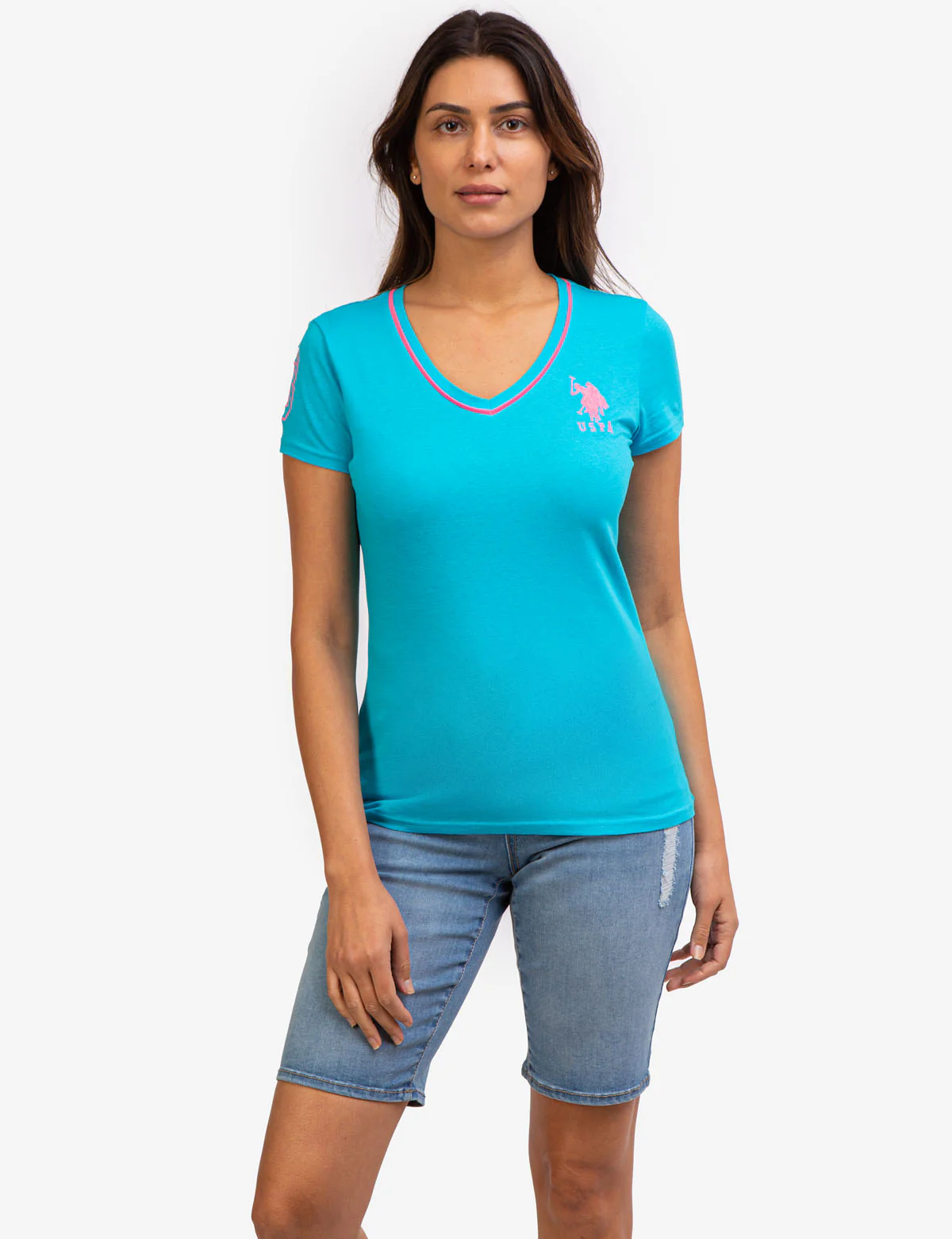 NEON V-NECK T-SHIRT - Image 6