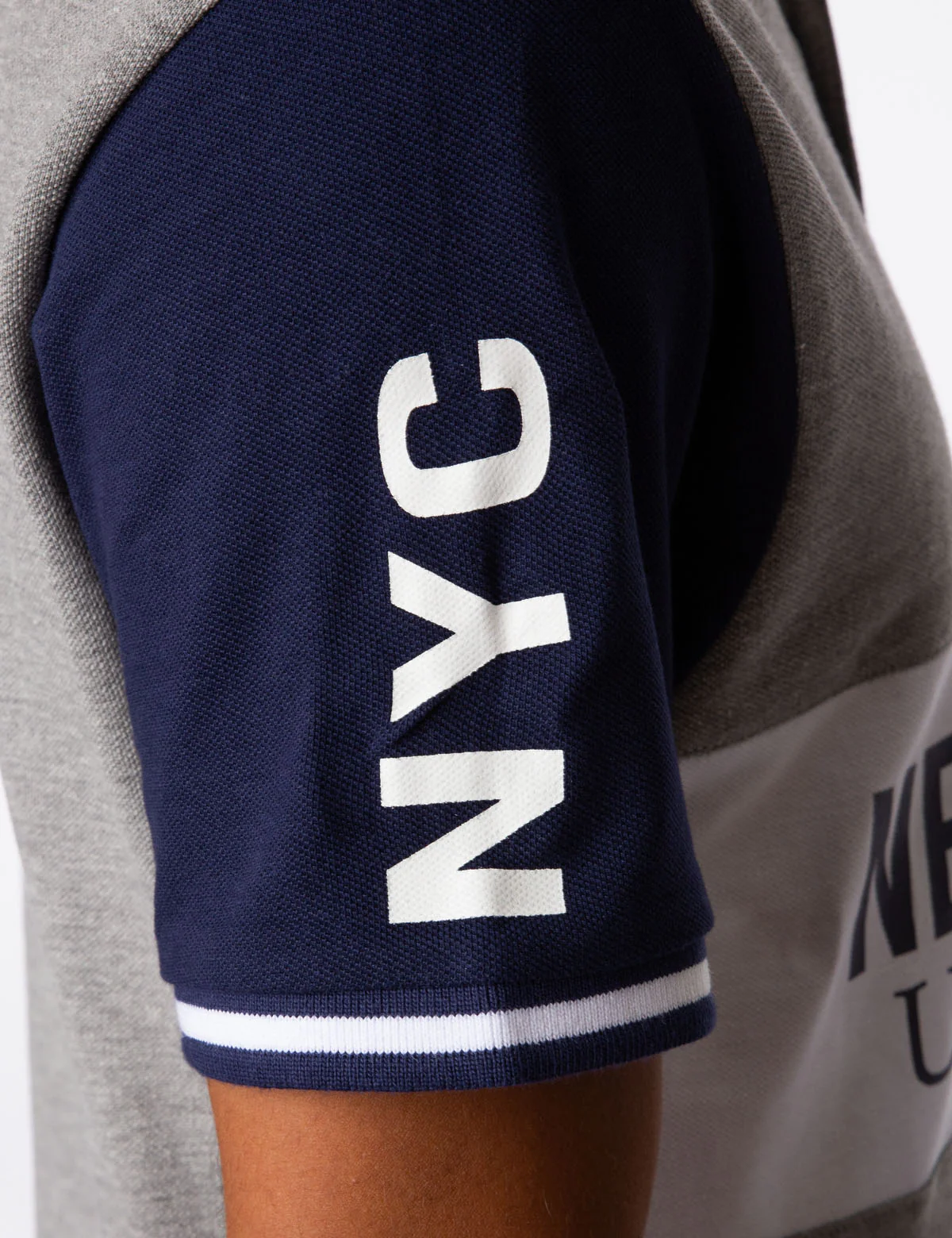 NYC CHEST STRIPE POLO SHIRT - Image 5