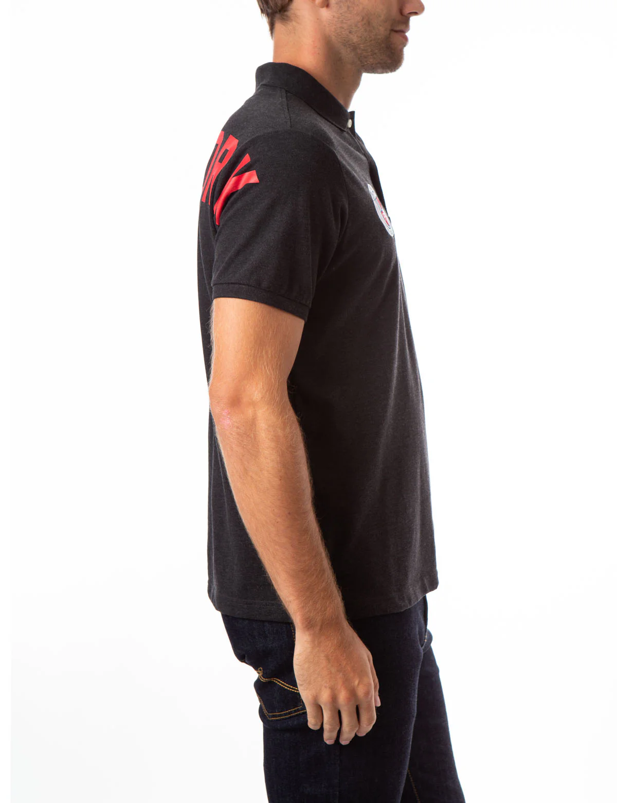 NYC GRAPHIC PIQUE POLO SHIRT - Image 2
