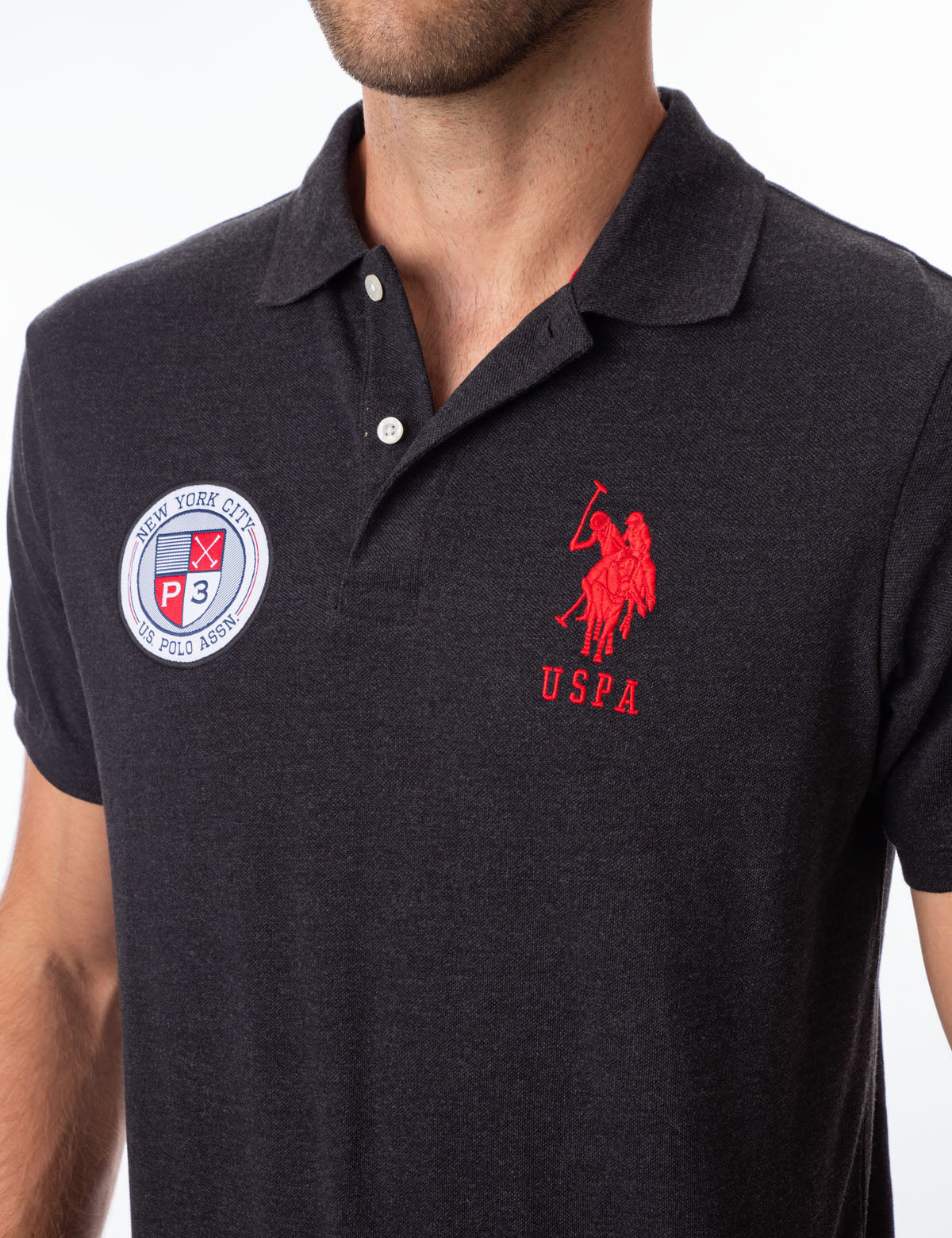 NYC GRAPHIC PIQUE POLO SHIRT - Image 4