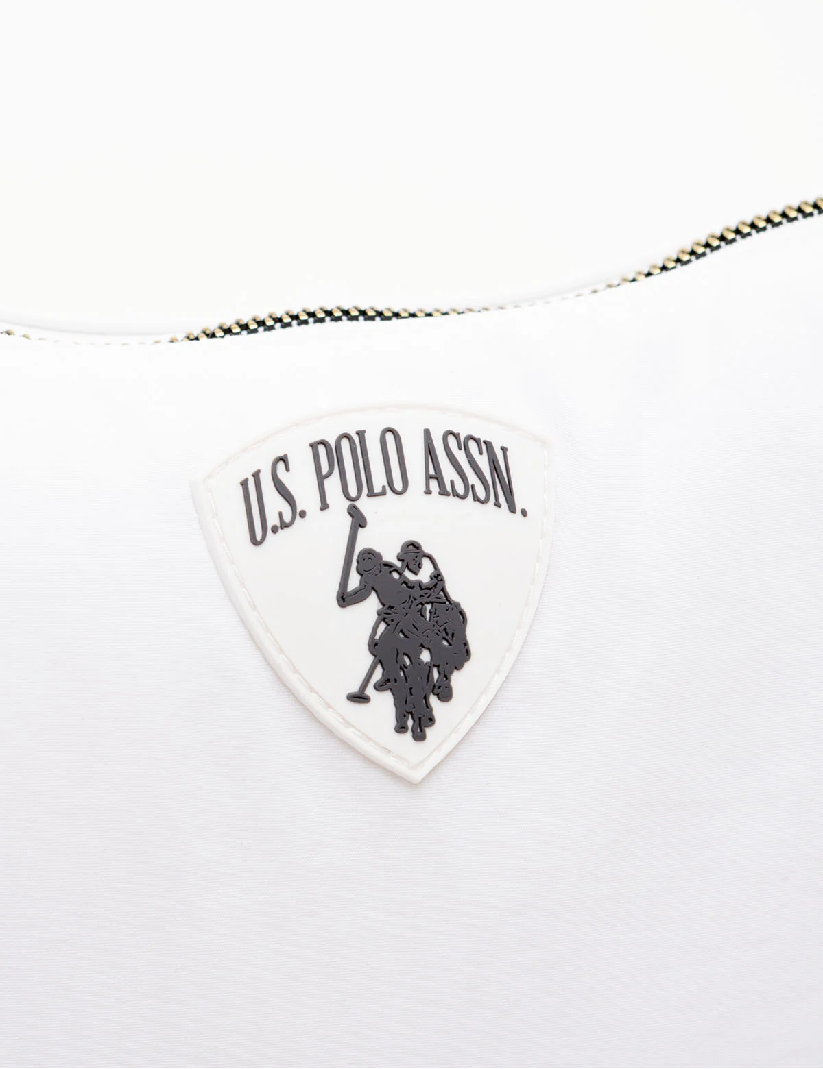 NYLON CRESCENT CROSSBODY BAG WITH ZIPPER POUCH - Image 6