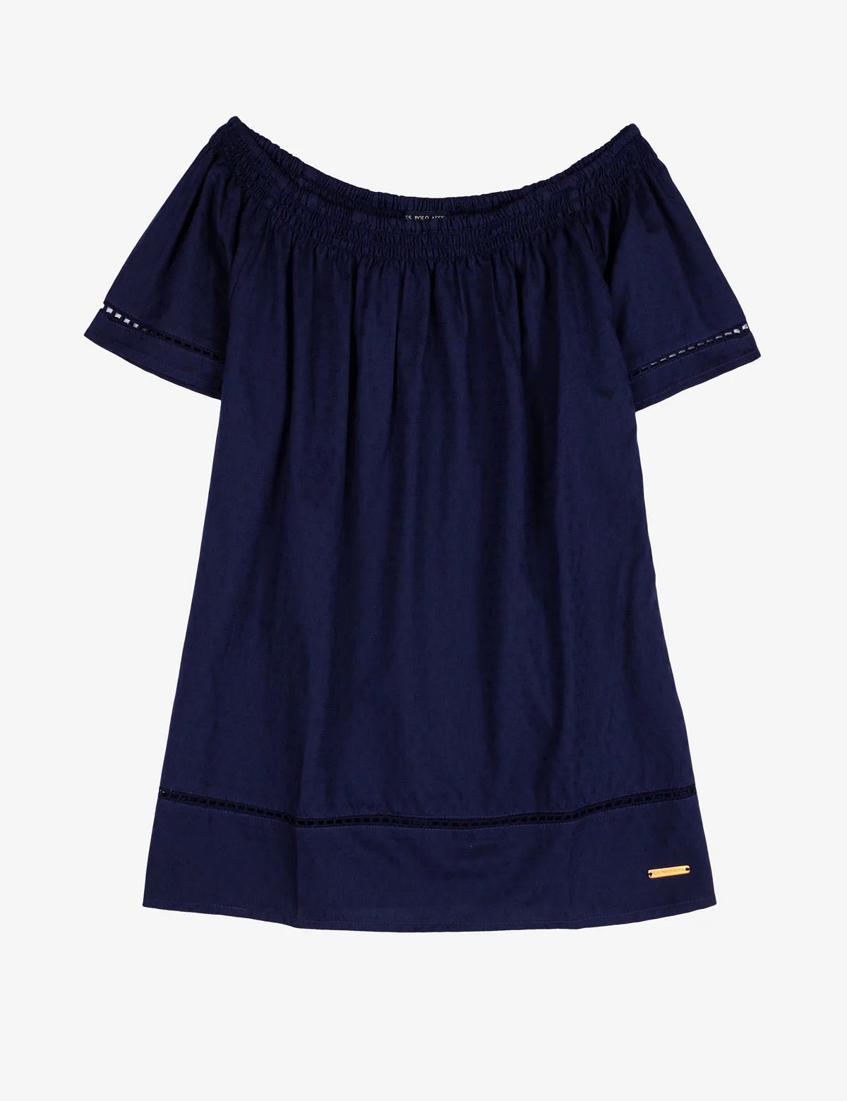 OFF THE SHOULDER TASSLE SHIRT - Image 2