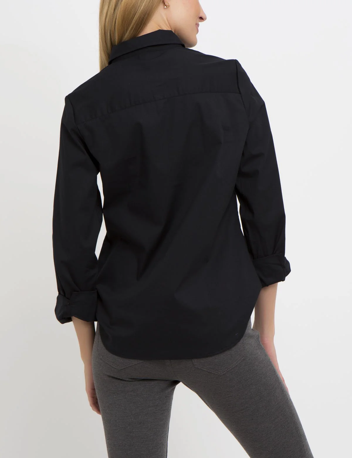 SOLID POPLIN SHIRT - Image 5