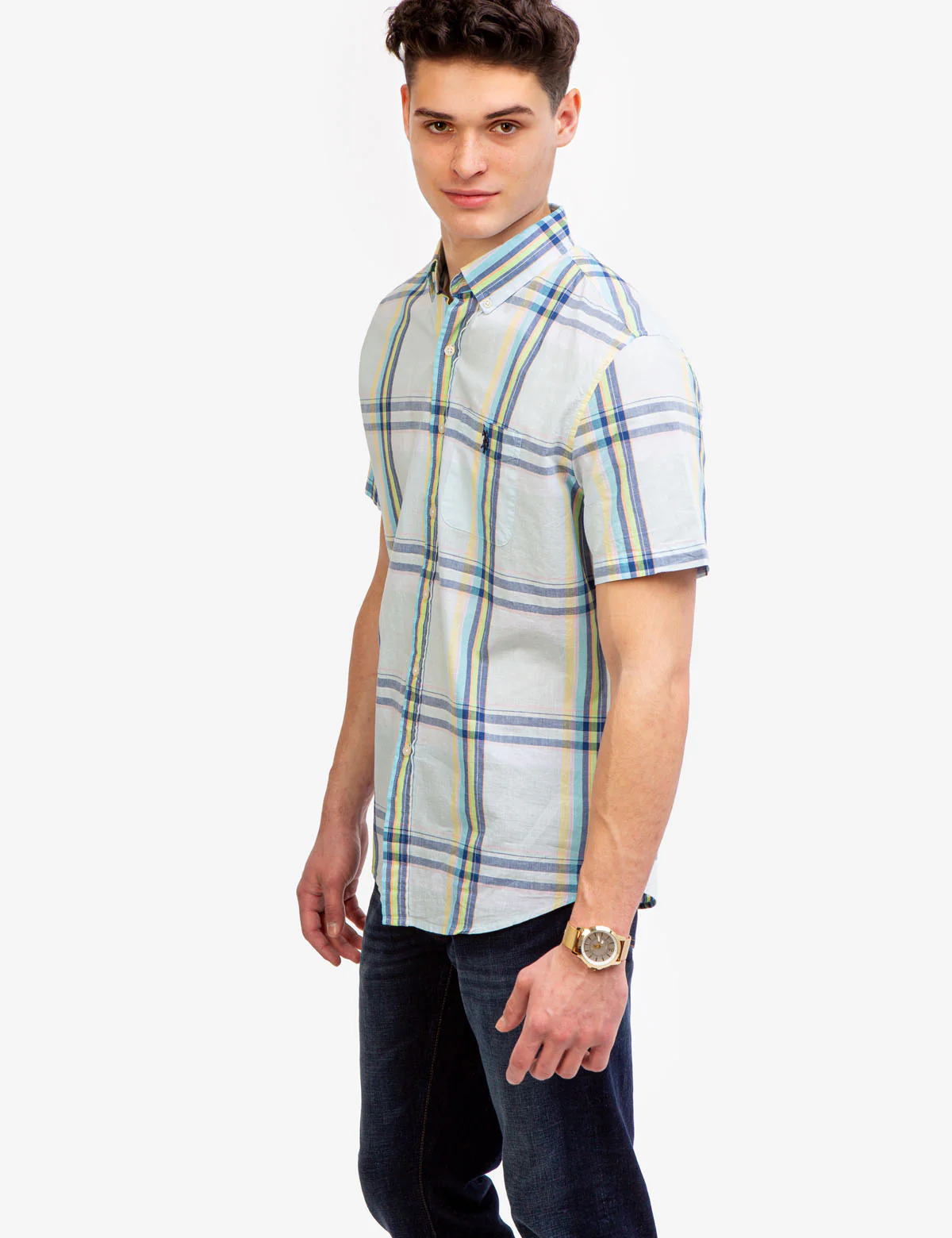 PASTEL PLAID MADRAS SHIRT - Image 4