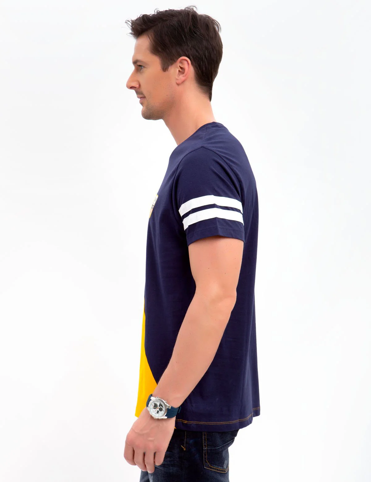PATCH CREW DIAGONAL T-SHIRT - Image 7