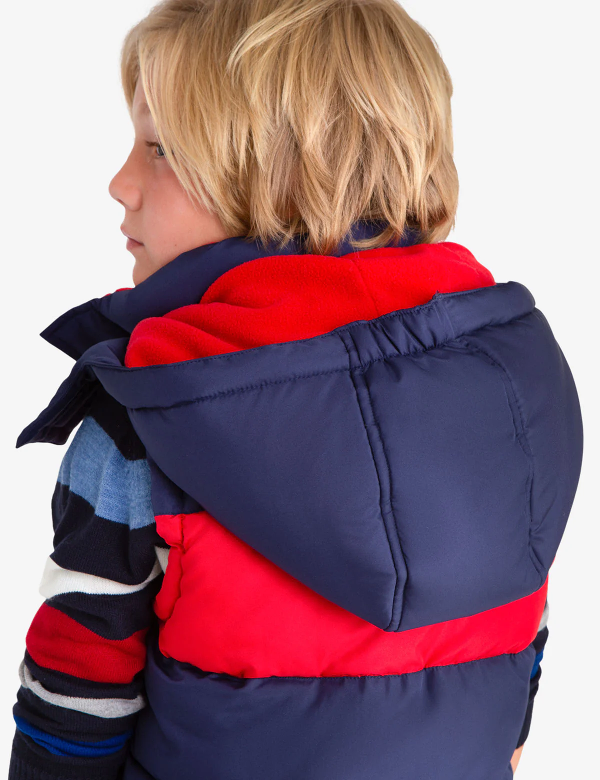 PATCH HOODED VEST - Image 5