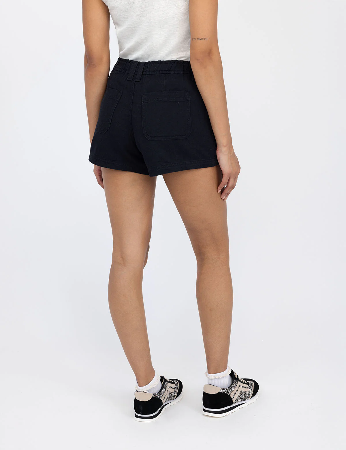 PATCH POCKET LINEN SHORT - Image 8
