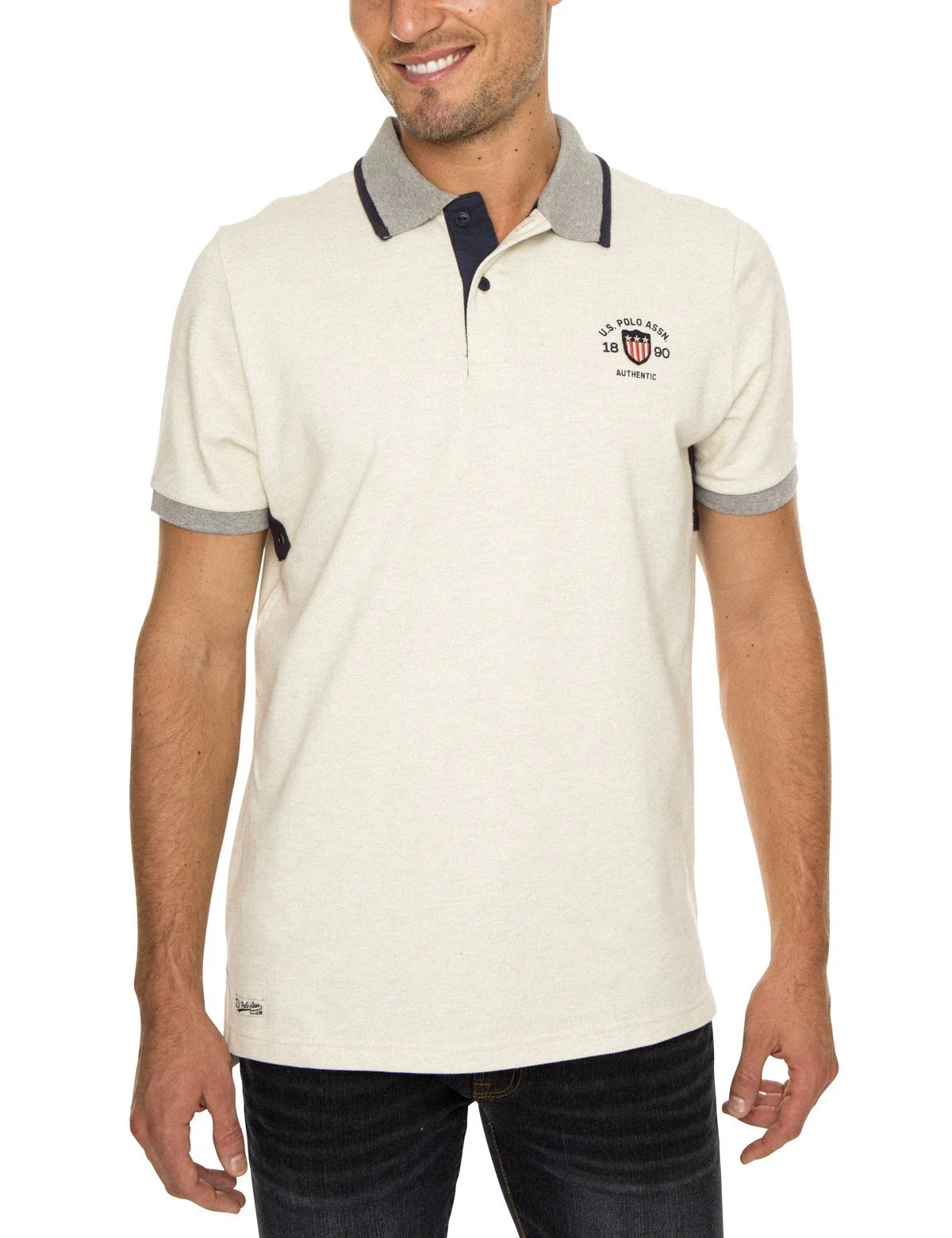 PATCH POLO SHIRT