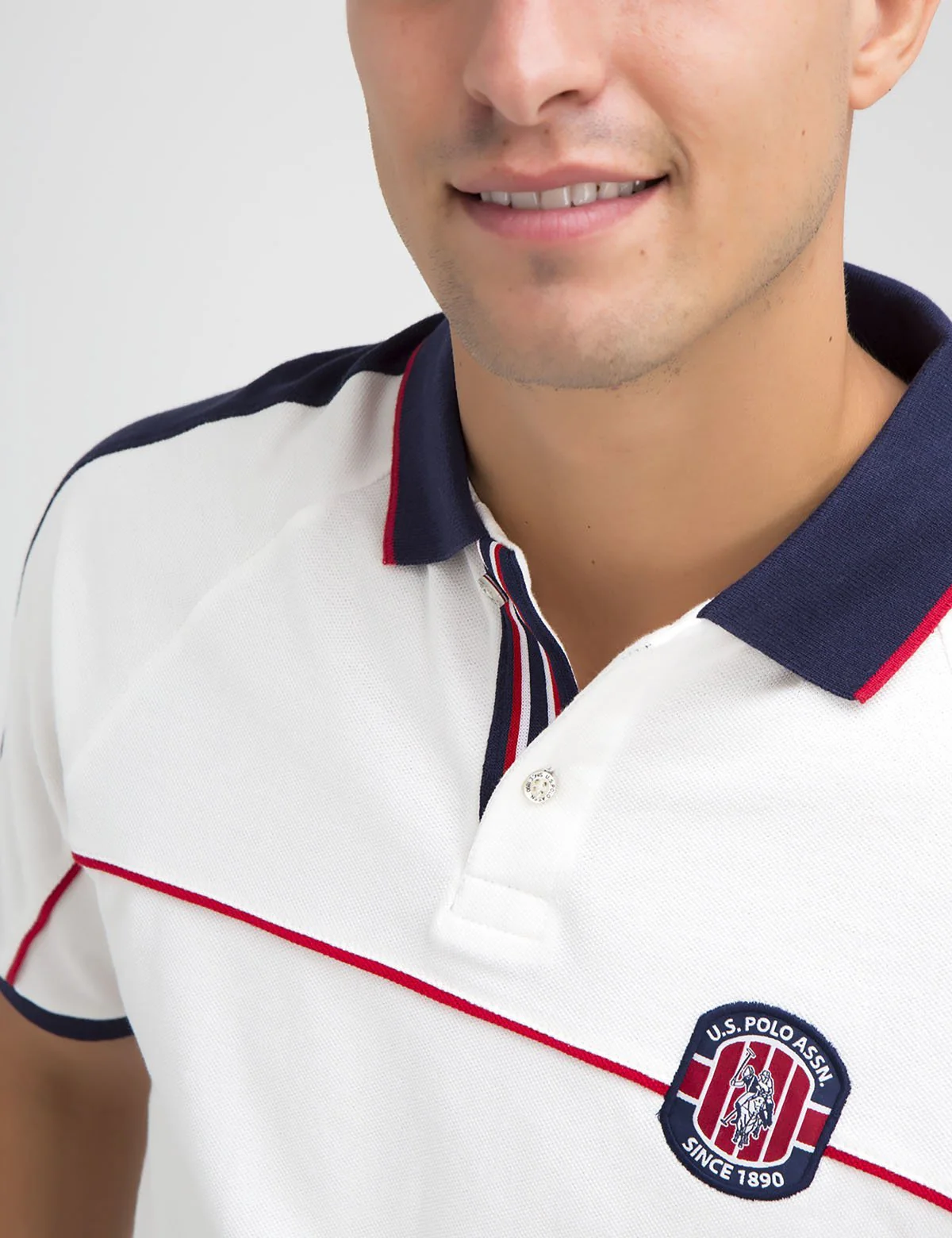 PATCHED COLORBLOCK POLO SHIRT - Image 7