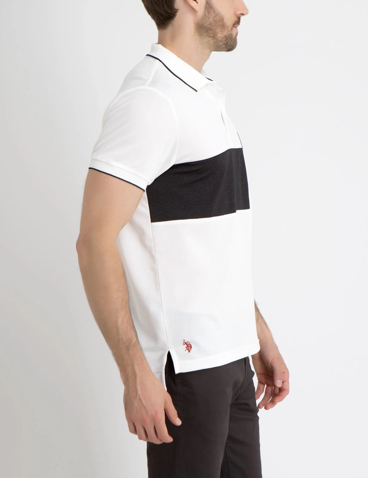 PATCHED COLORBLOCK POLO SHIRT - Image 4