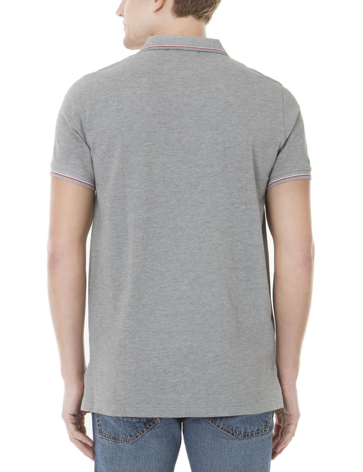 Patched Logo Tipped Polo Shirt - Image 5