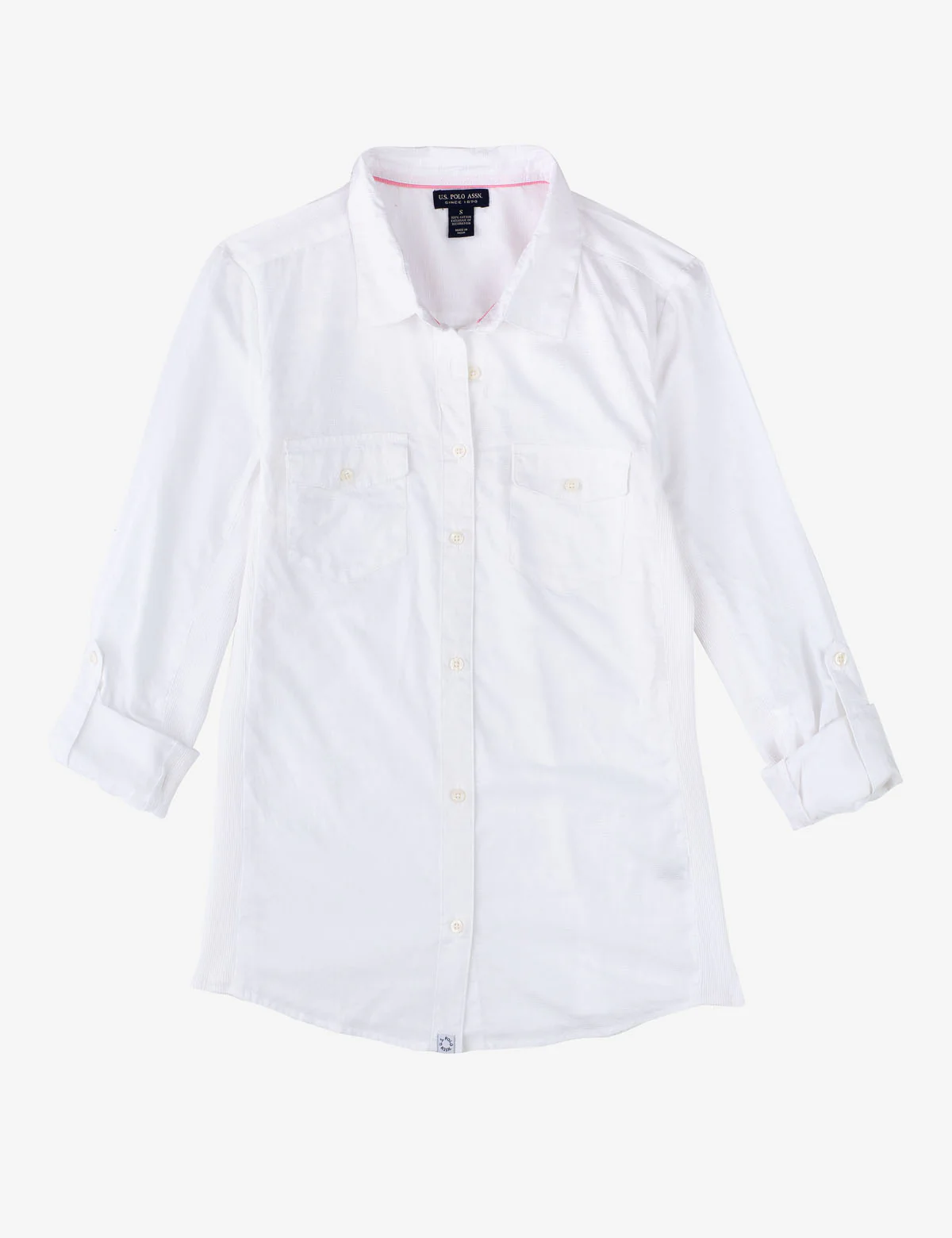 PATTERN SIDE PANEL LONG SLEEVE SHIRT