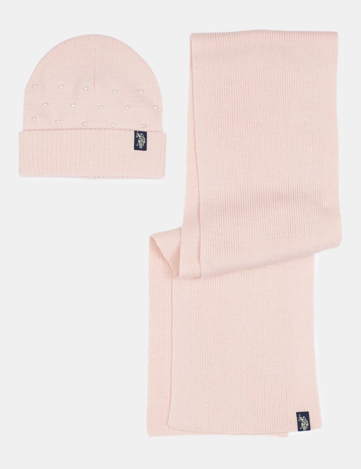 PEARL BEANIE SCARF SET - Image 11