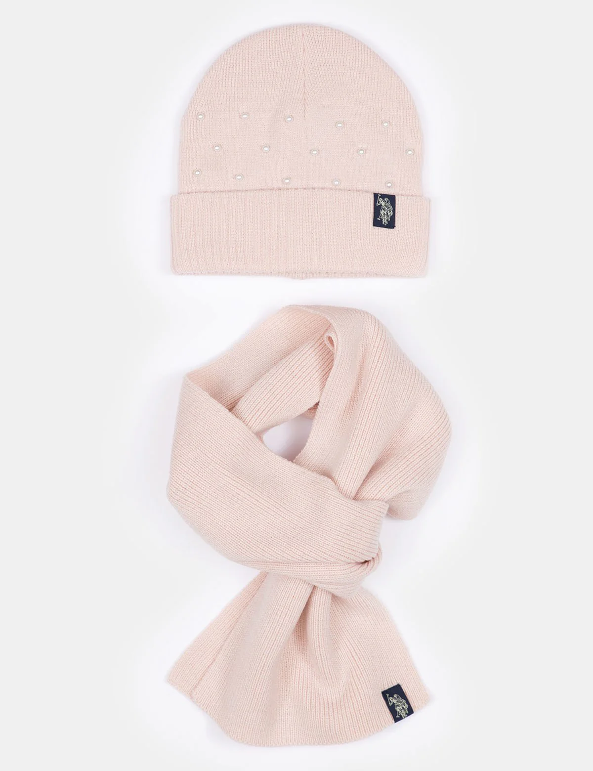 PEARL BEANIE SCARF SET - Image 12