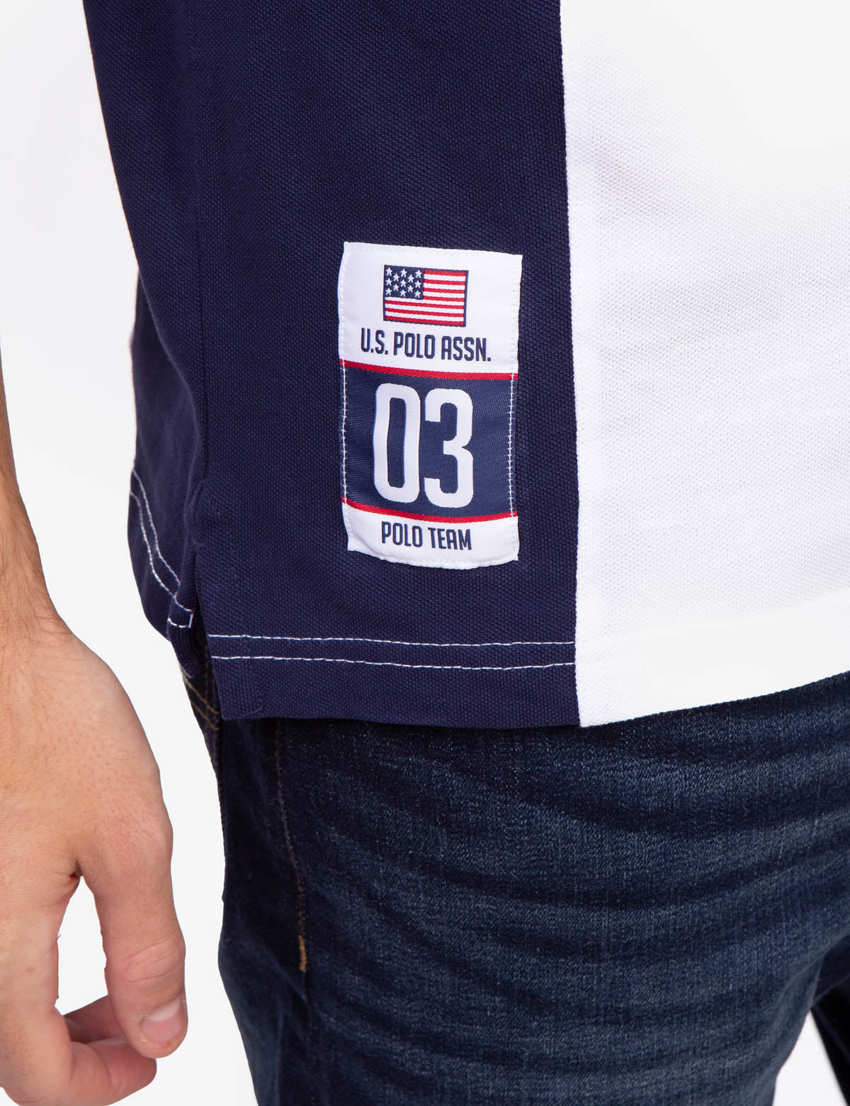 PIECED PIQUE POLO SHIRT - Image 14