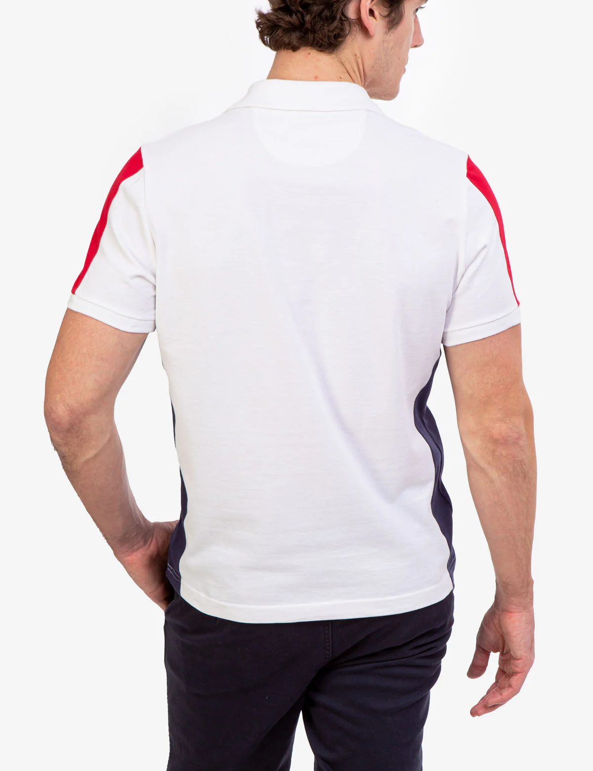 PIECED PIQUE POLO SHIRT - Image 10