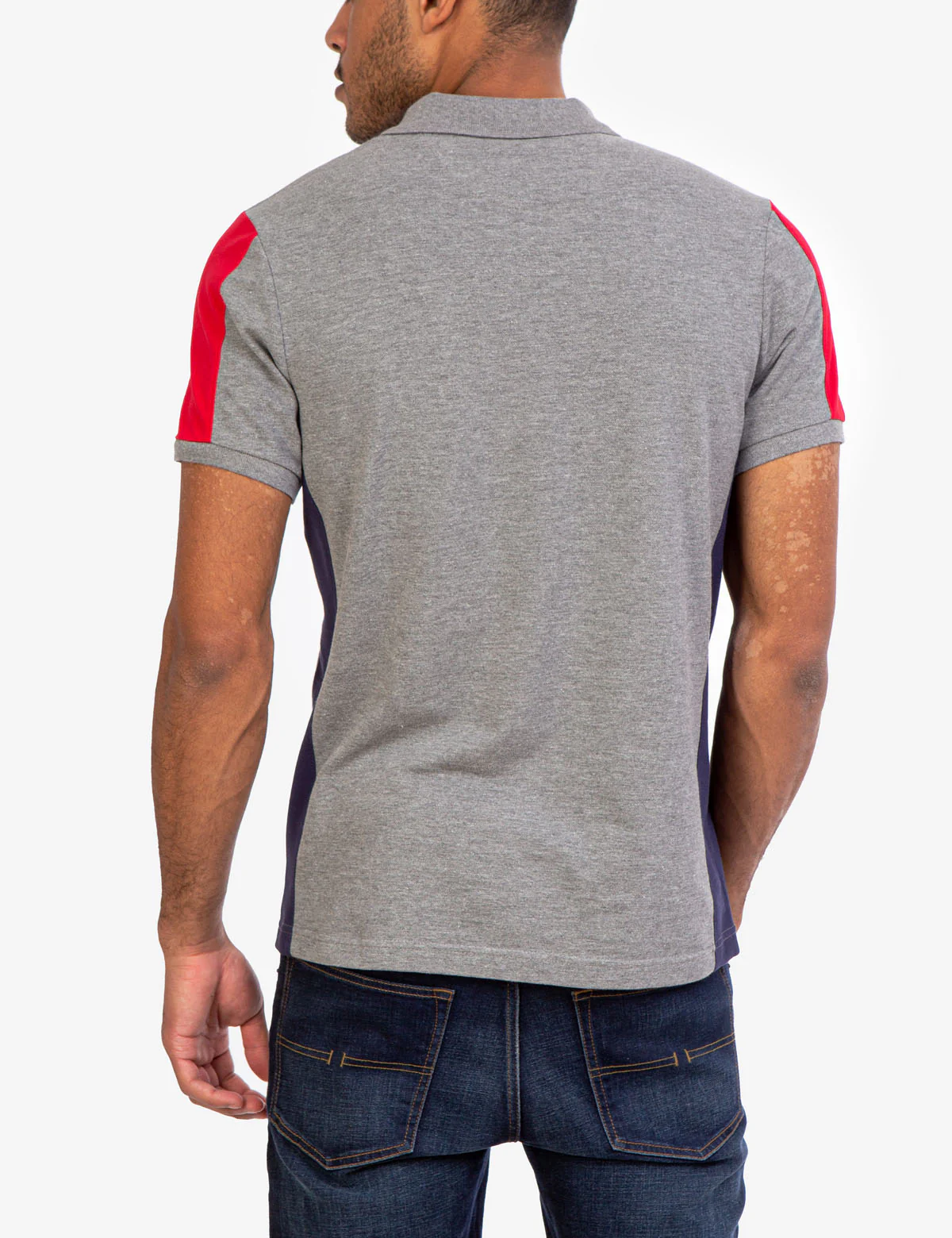 PIECED PIQUE POLO SHIRT - Image 5