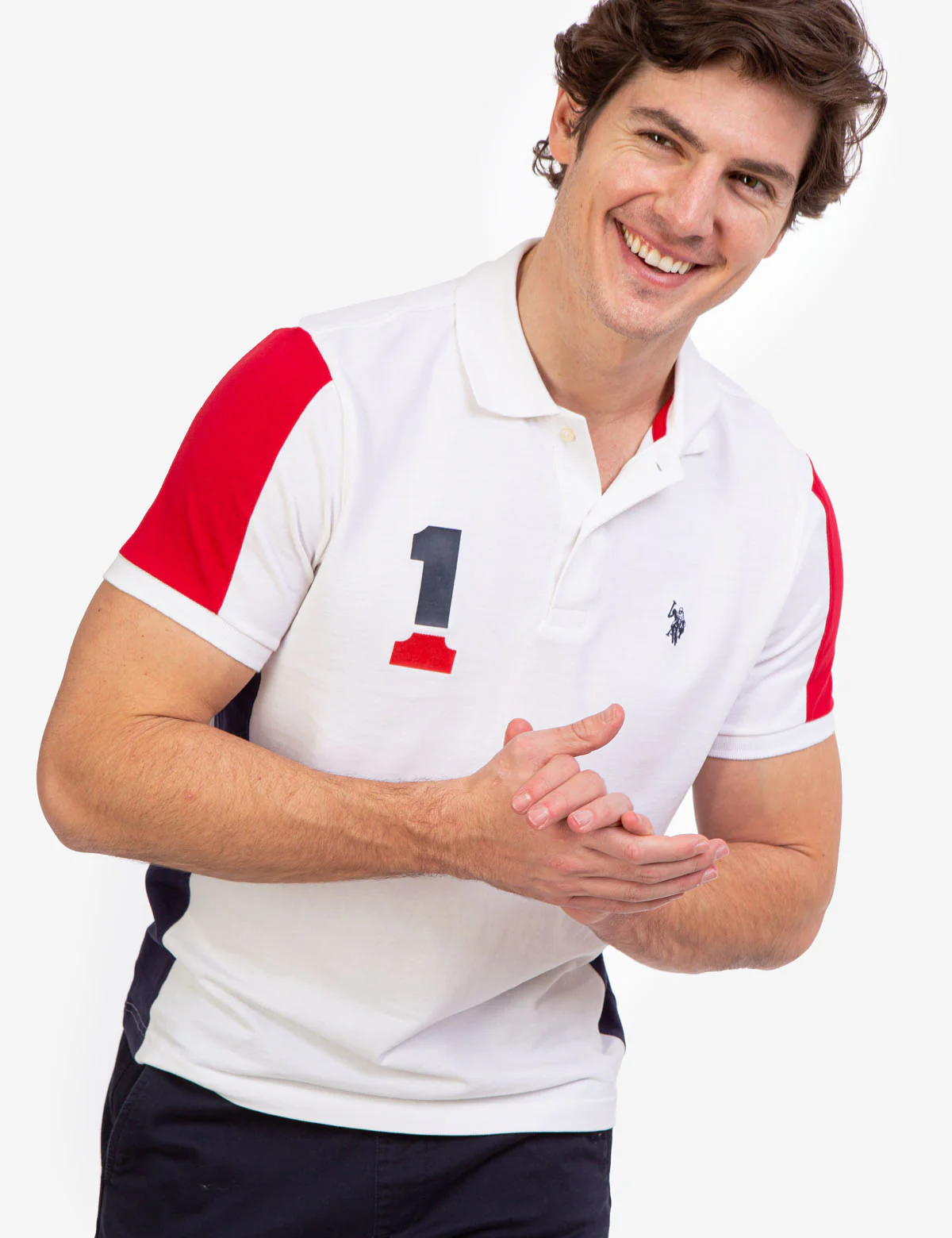 PIECED PIQUE POLO SHIRT - Image 6