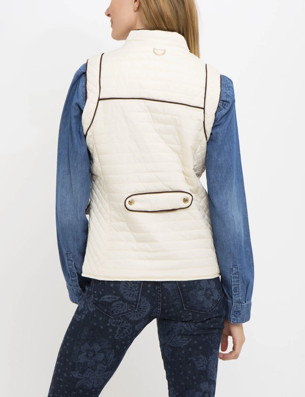 PIPED MULTI QUILT VEST - Image 3