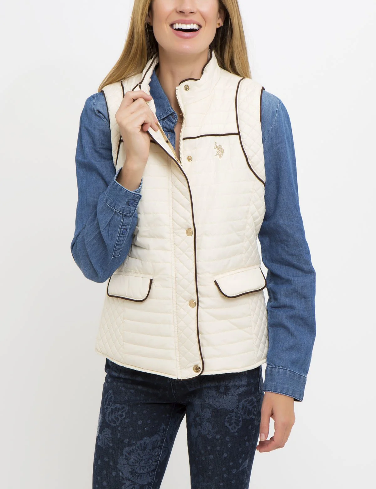 PIPED MULTI QUILT VEST - Image 7