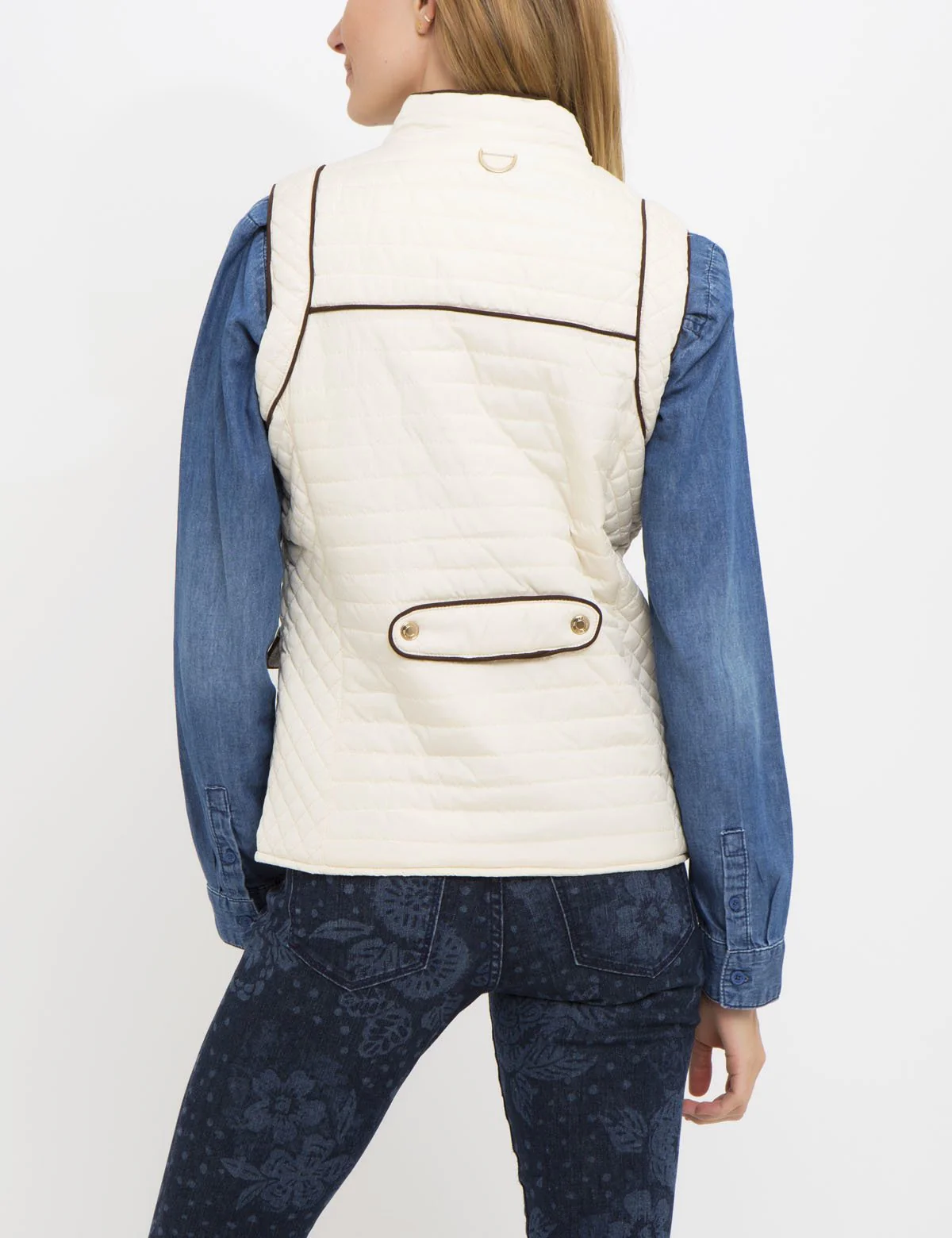 PIPED MULTI QUILT VEST - Image 9