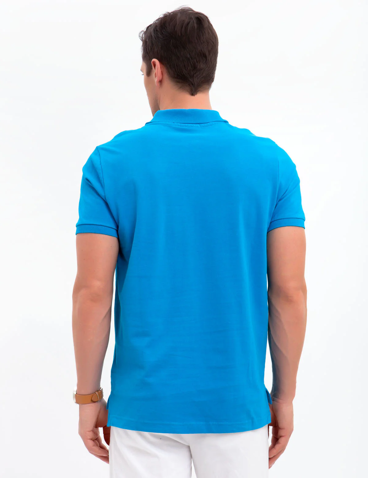 SOLID PIQUE SMALL LOGO POLO SHIRT - Image 4
