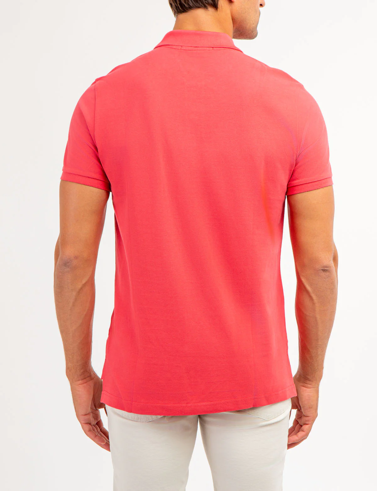 SOLID PIQUE SMALL LOGO POLO SHIRT - Image 12