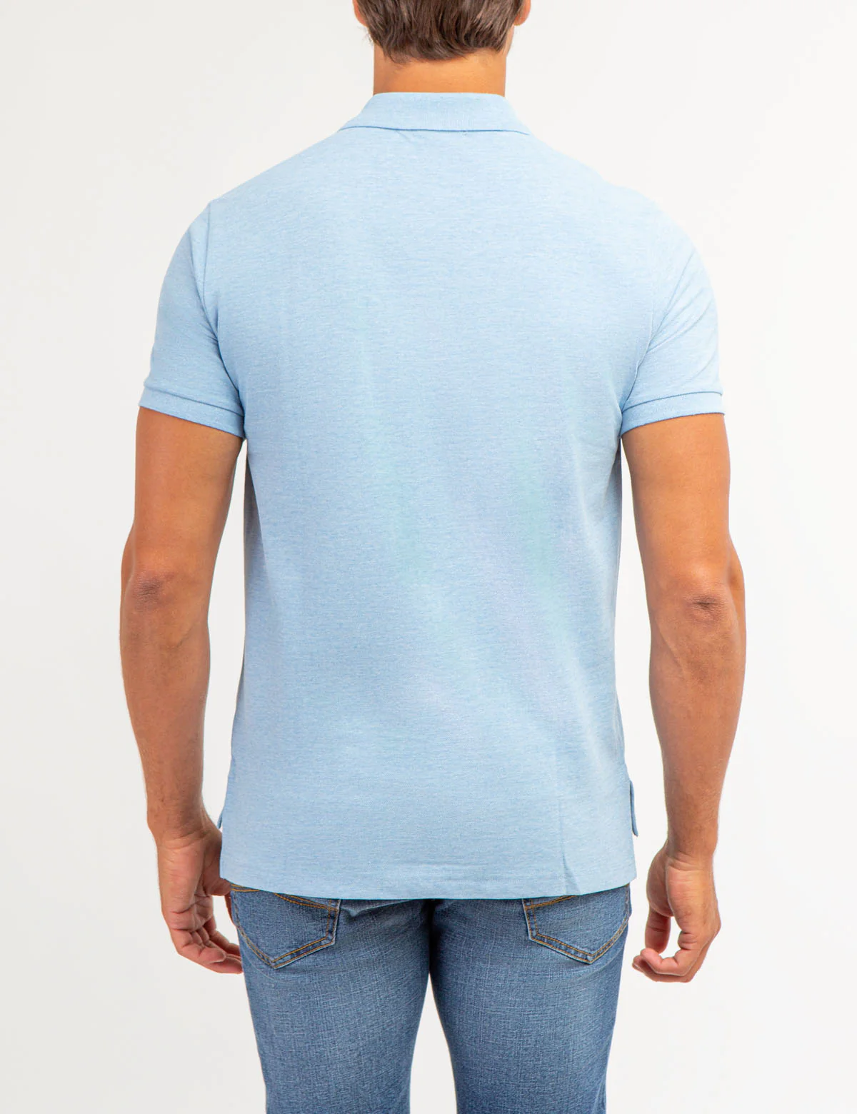 SOLID PIQUE SMALL LOGO POLO SHIRT - Image 32